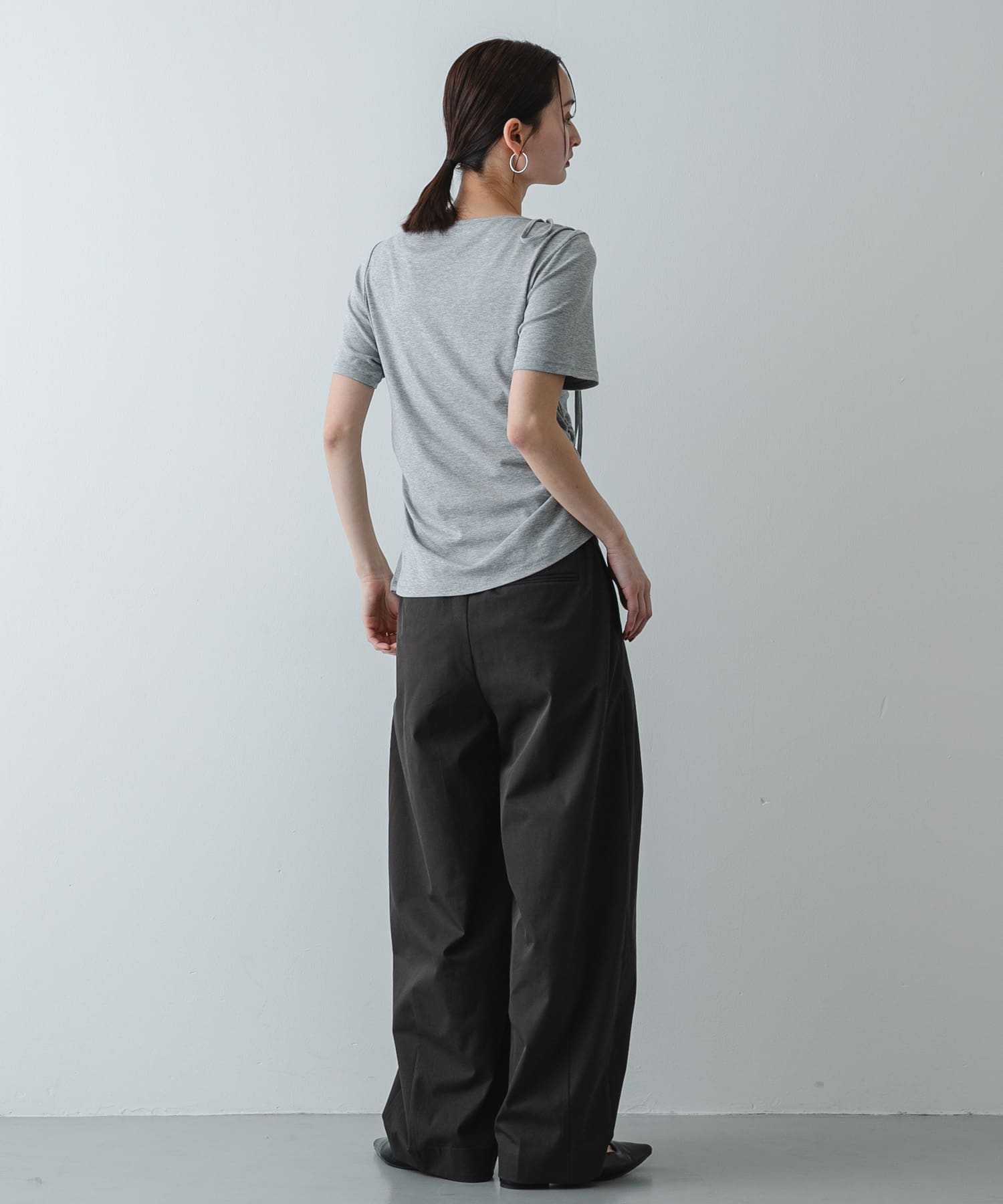 身長：169cm サイズ：one