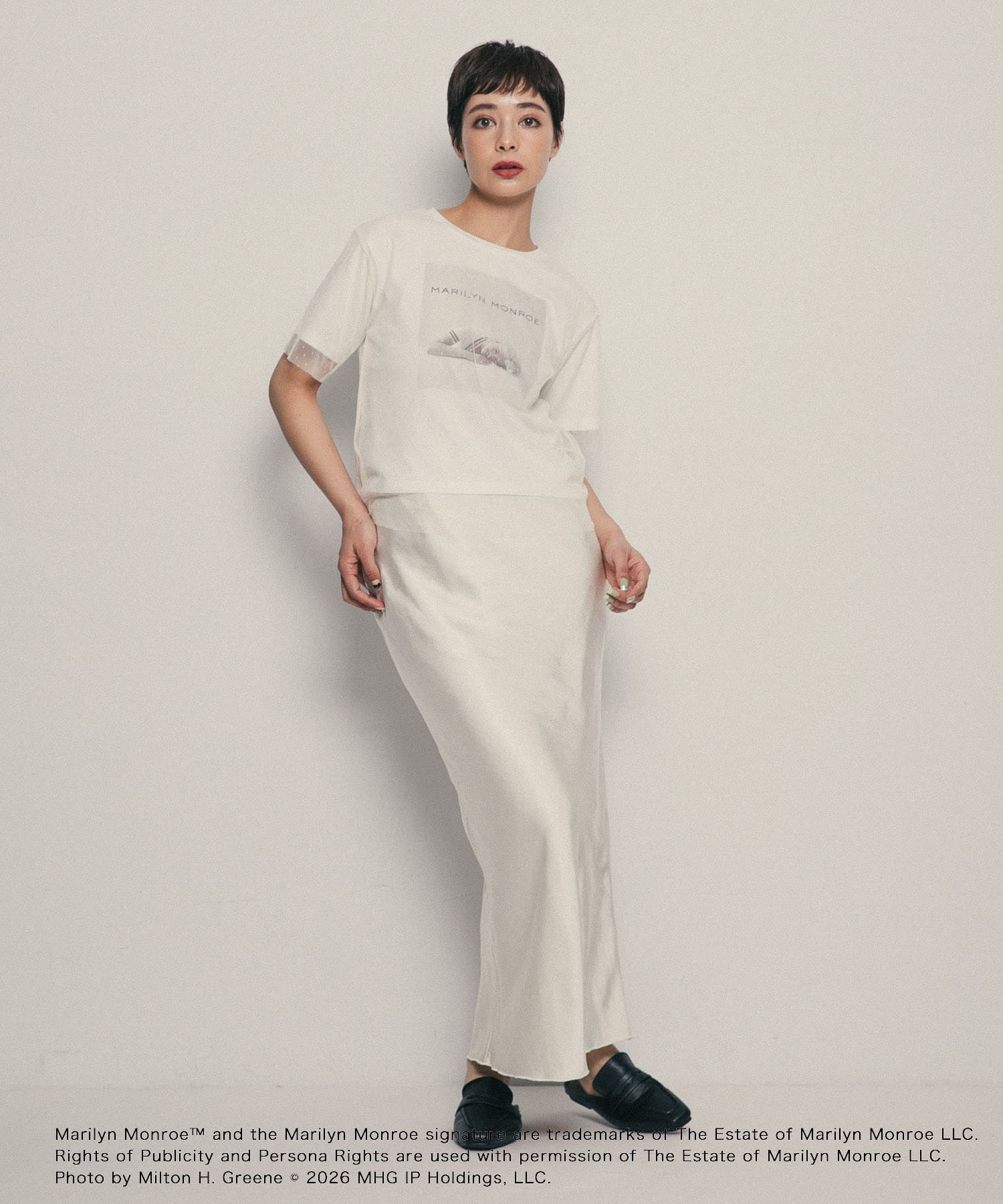身長：166cm サイズ：one