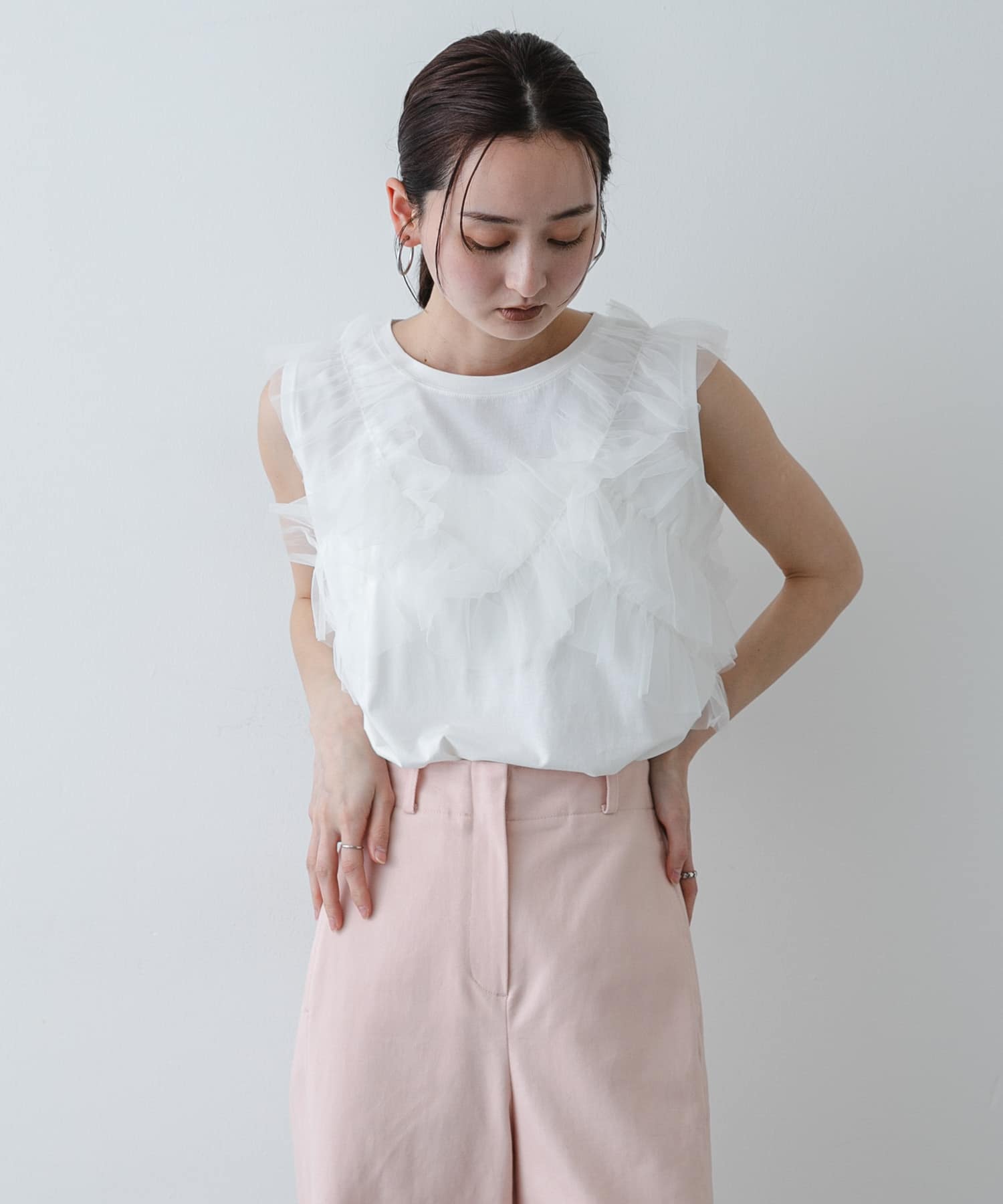 身長：169cm サイズ：one