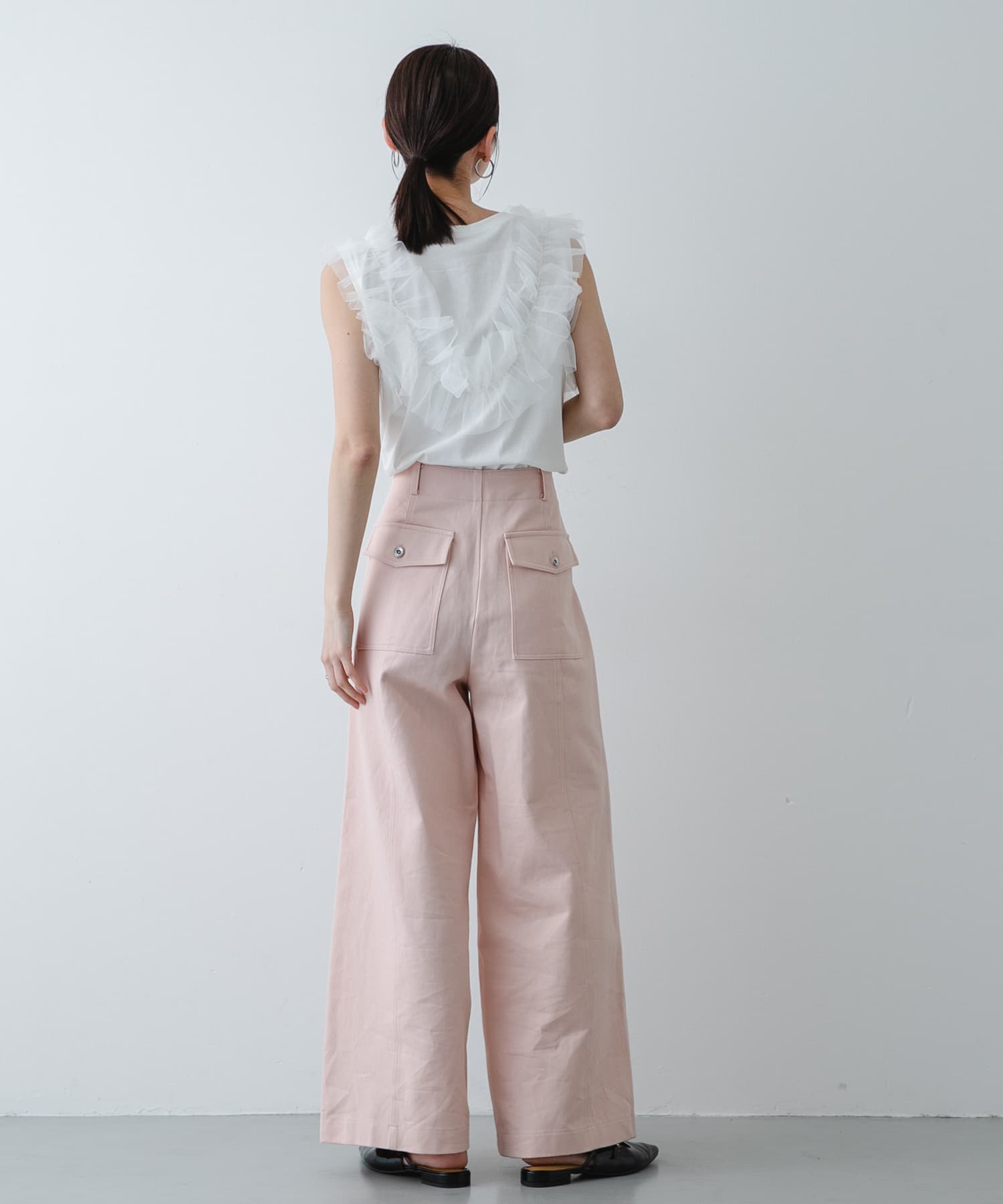 身長：169cm サイズ：one