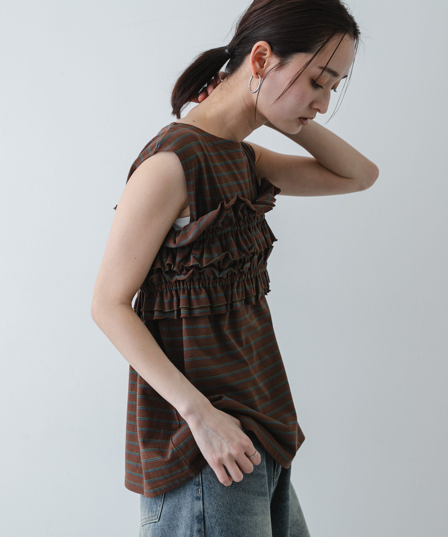 身長：169cm サイズ：one