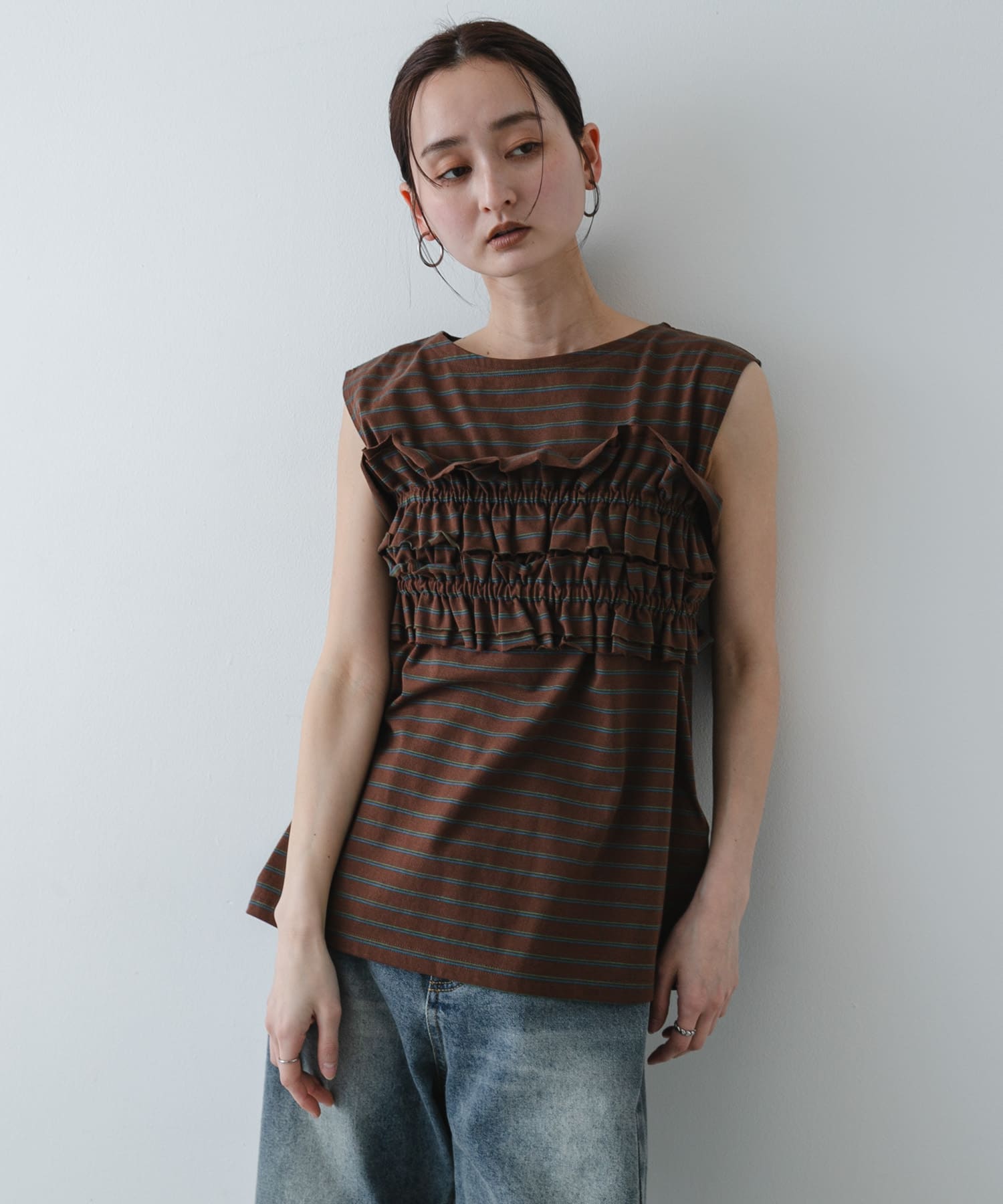 身長：169cm サイズ：one