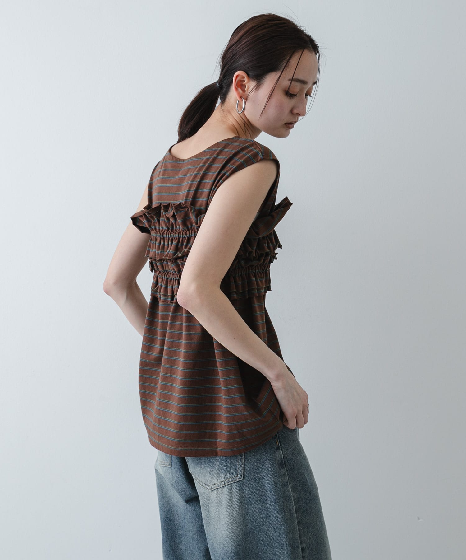 身長：169cm サイズ：one