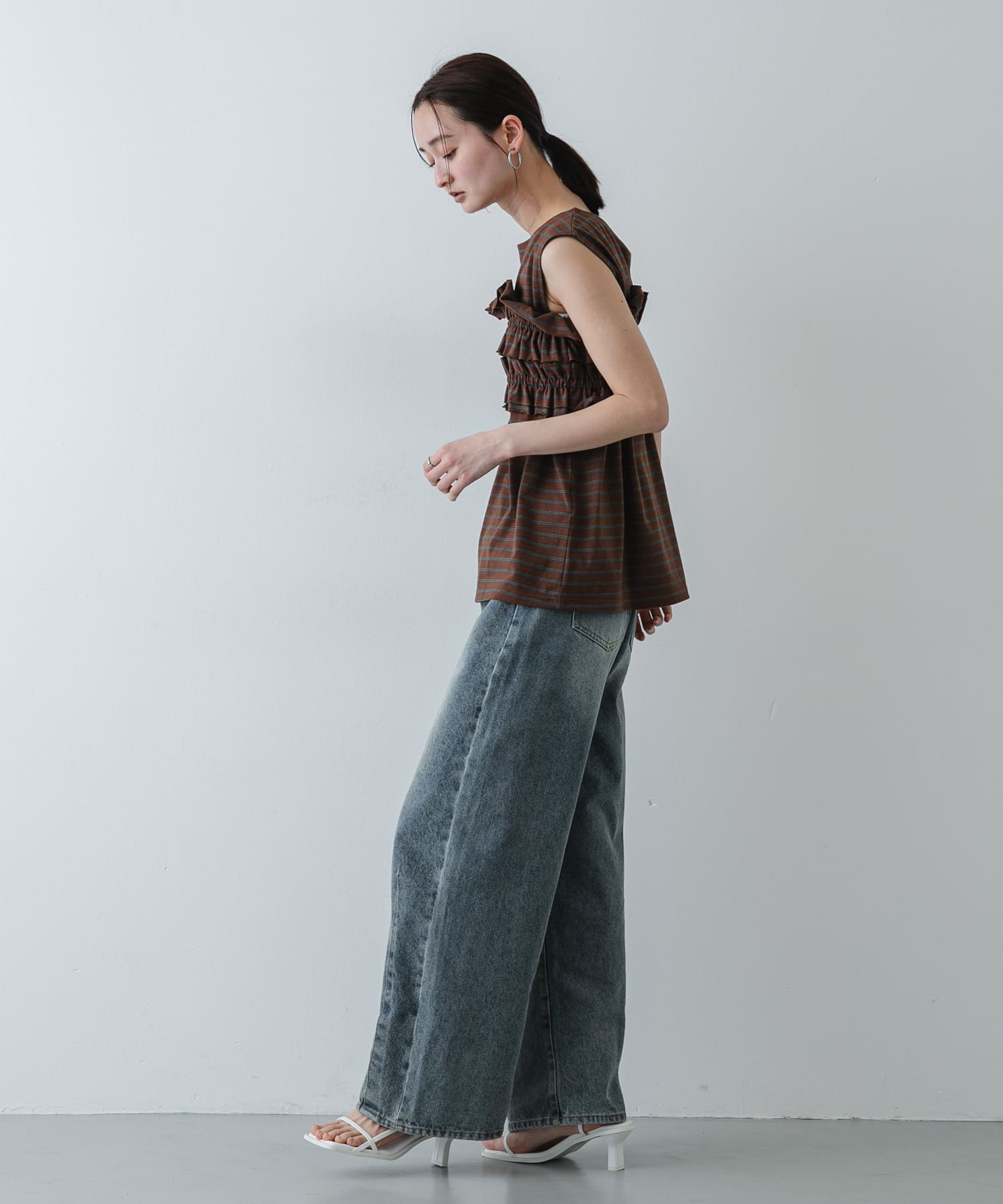 身長：169cm サイズ：one