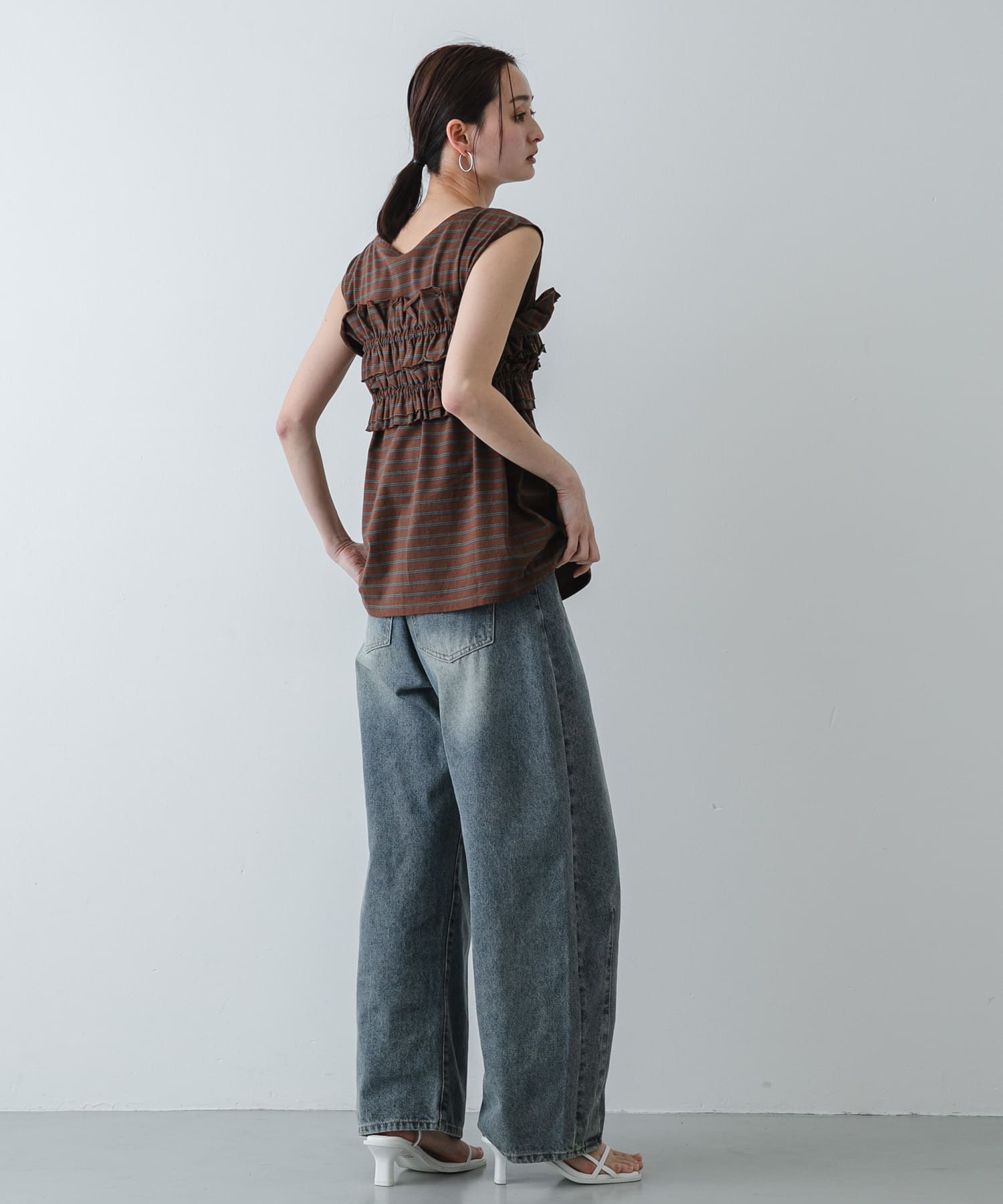 身長：169cm サイズ：one