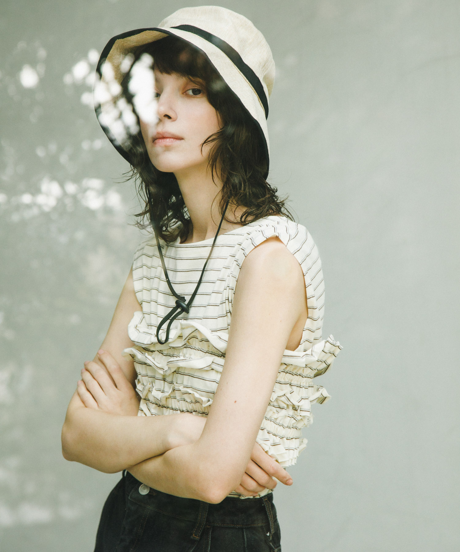 身長：169cm サイズ：one