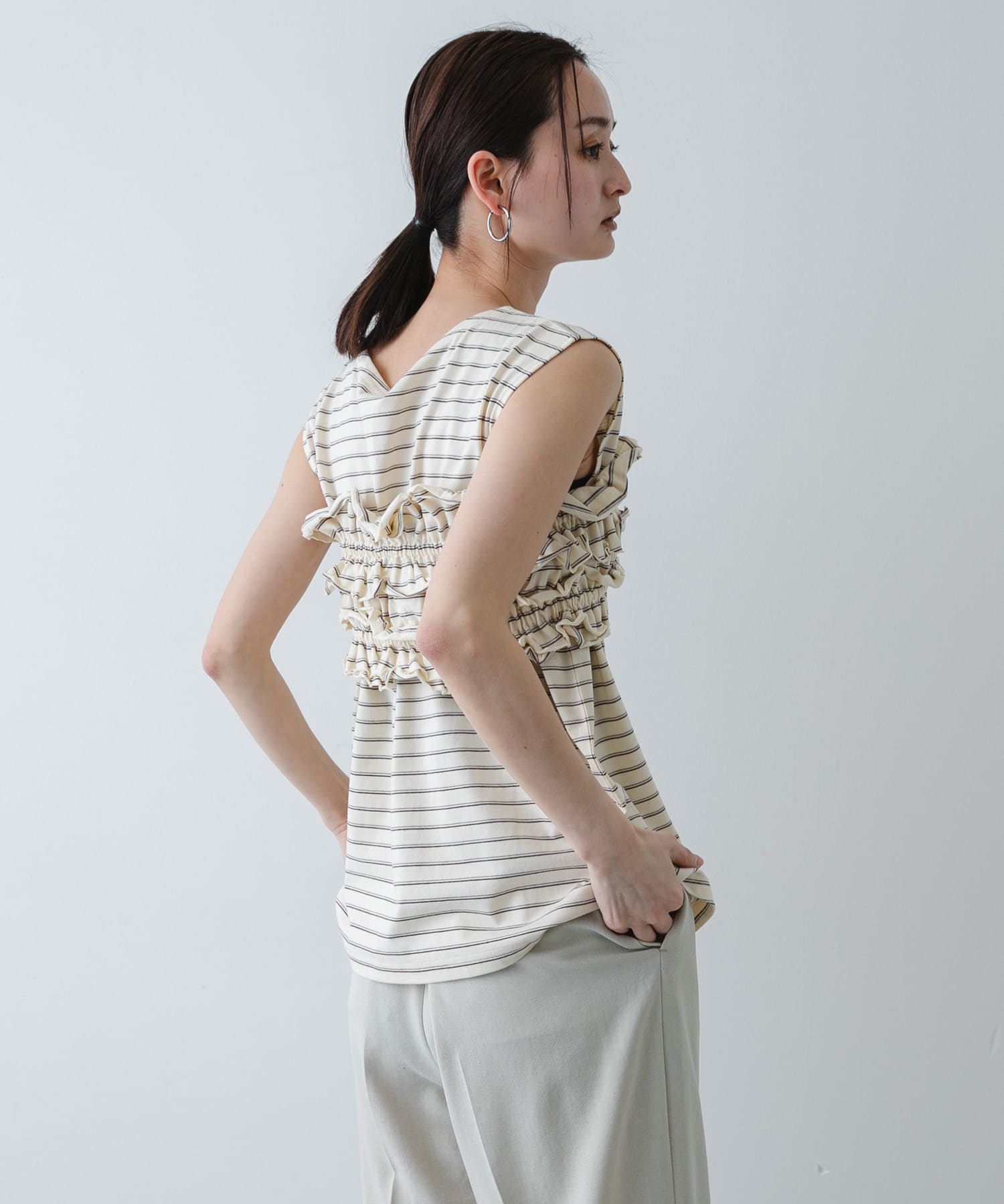 身長：169cm サイズ：one