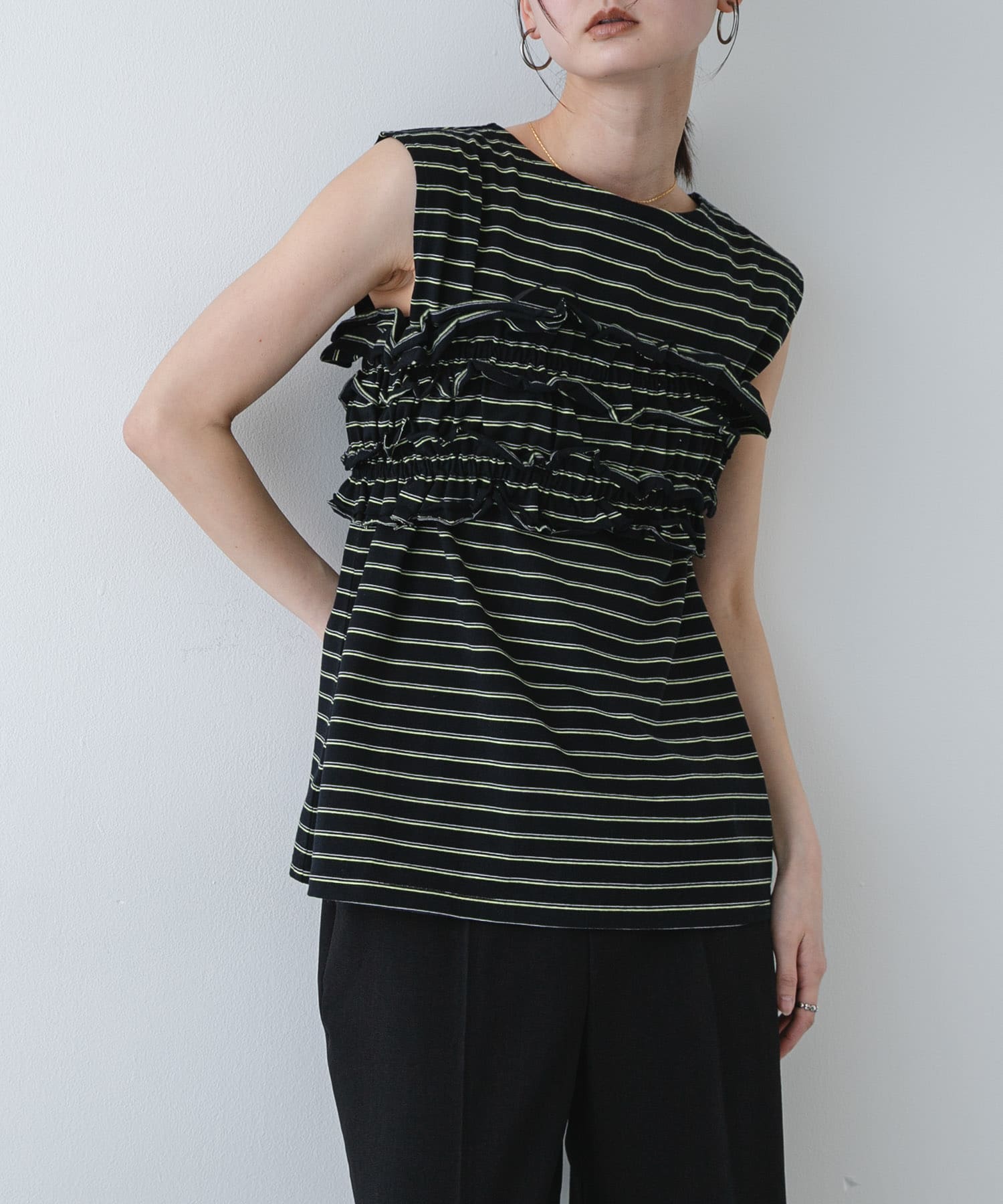 身長：169cm サイズ：one