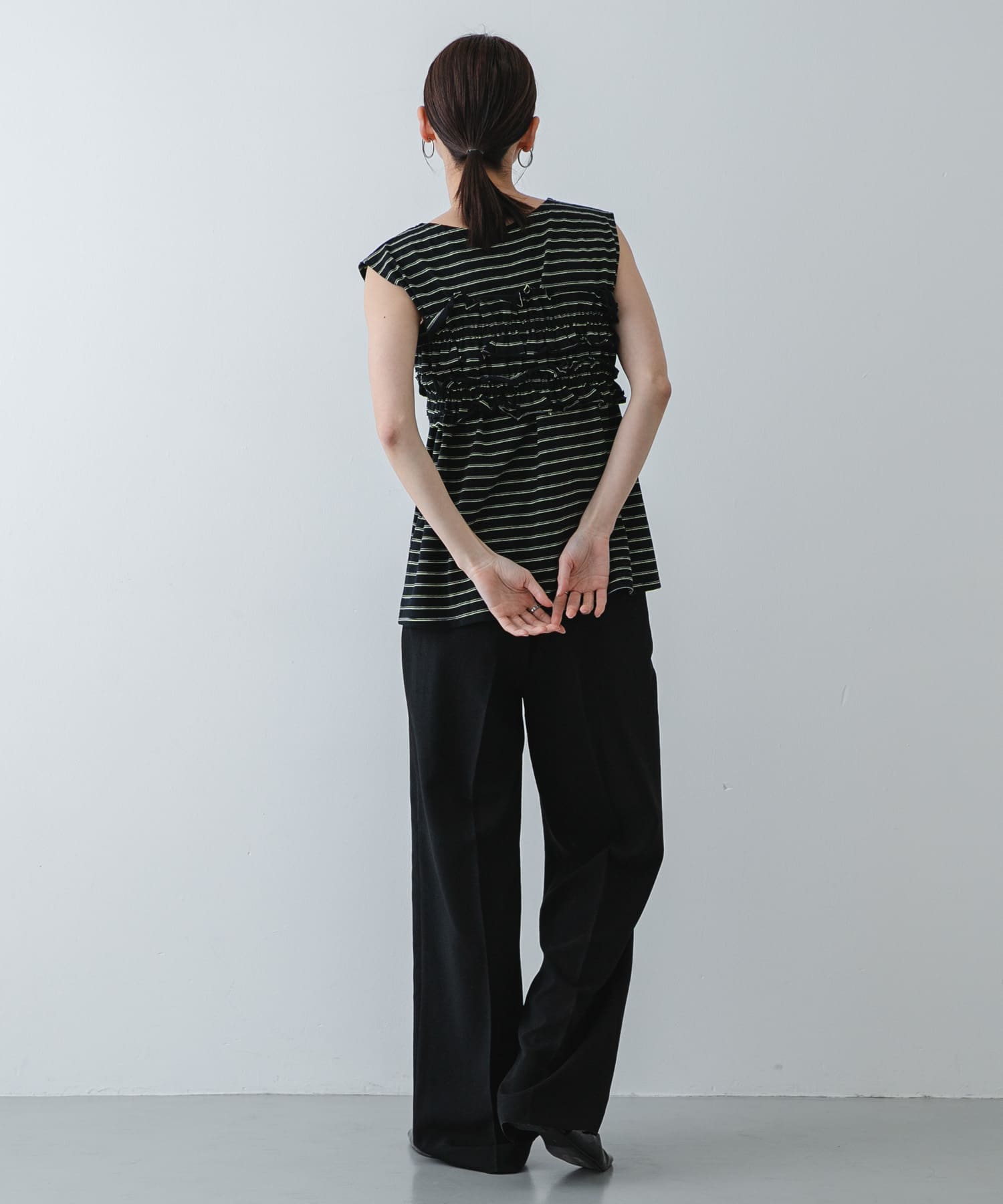 身長：169cm サイズ：one