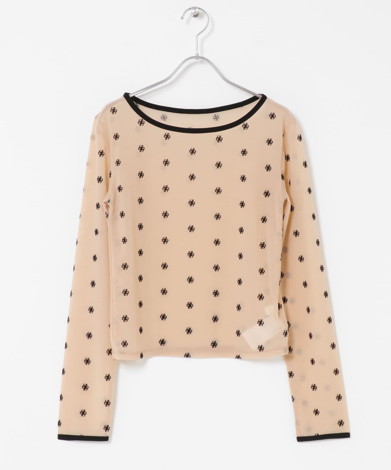 モチーフシアーカットトップ BEIGE One