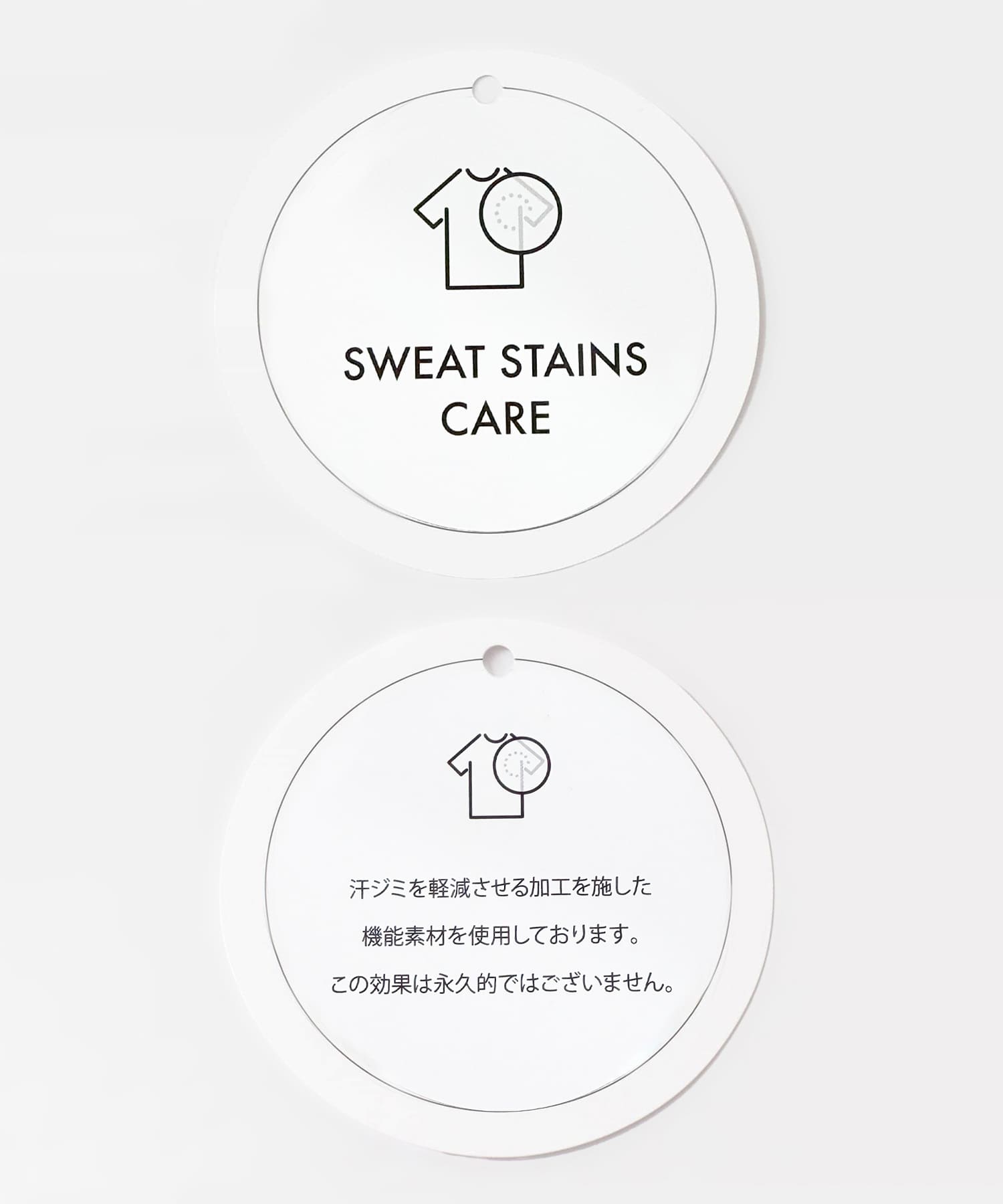 『汗ジミ防止』SKINProofノースリーブロールTシャツ GRAY One