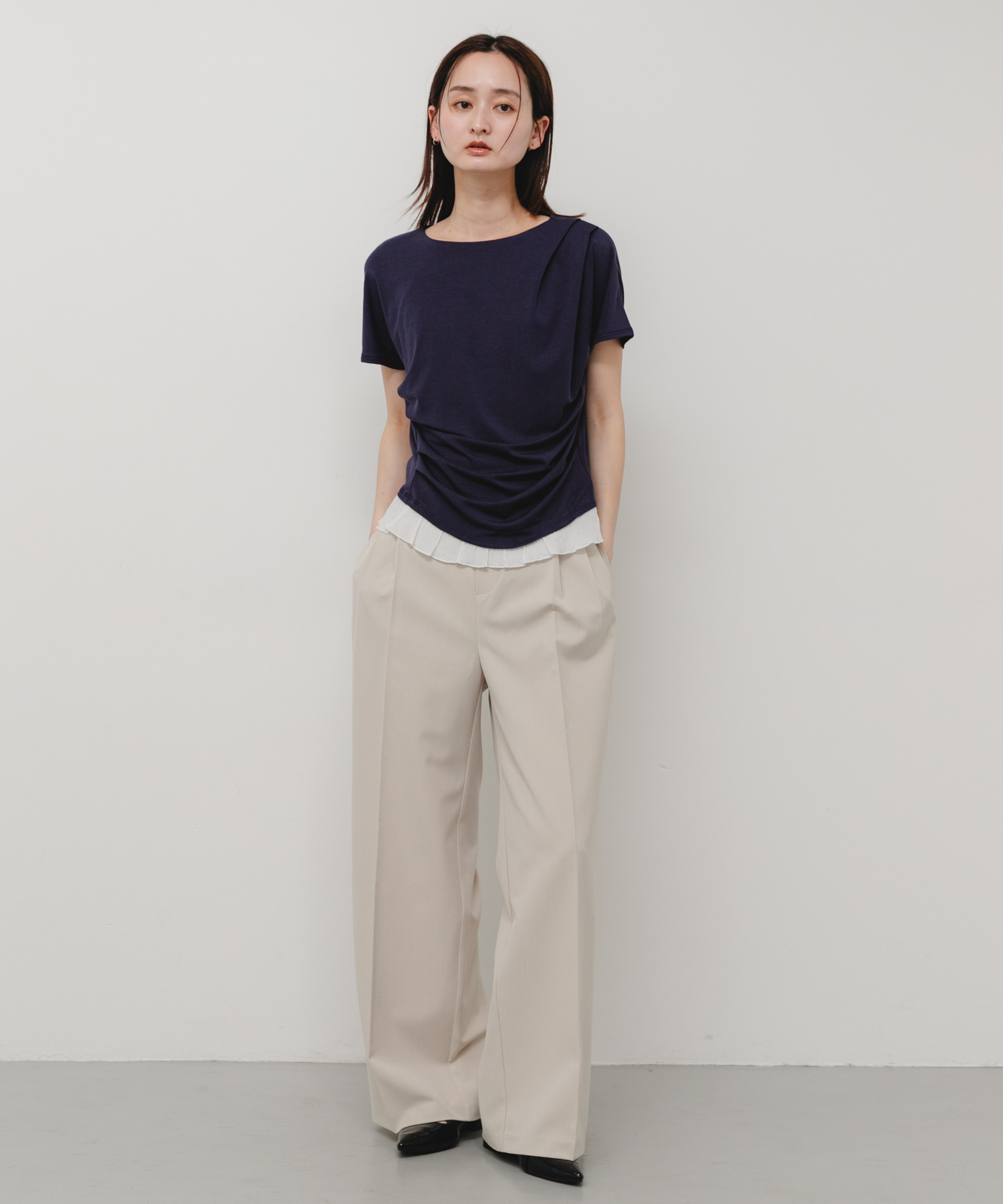 身長：169cm サイズ：one