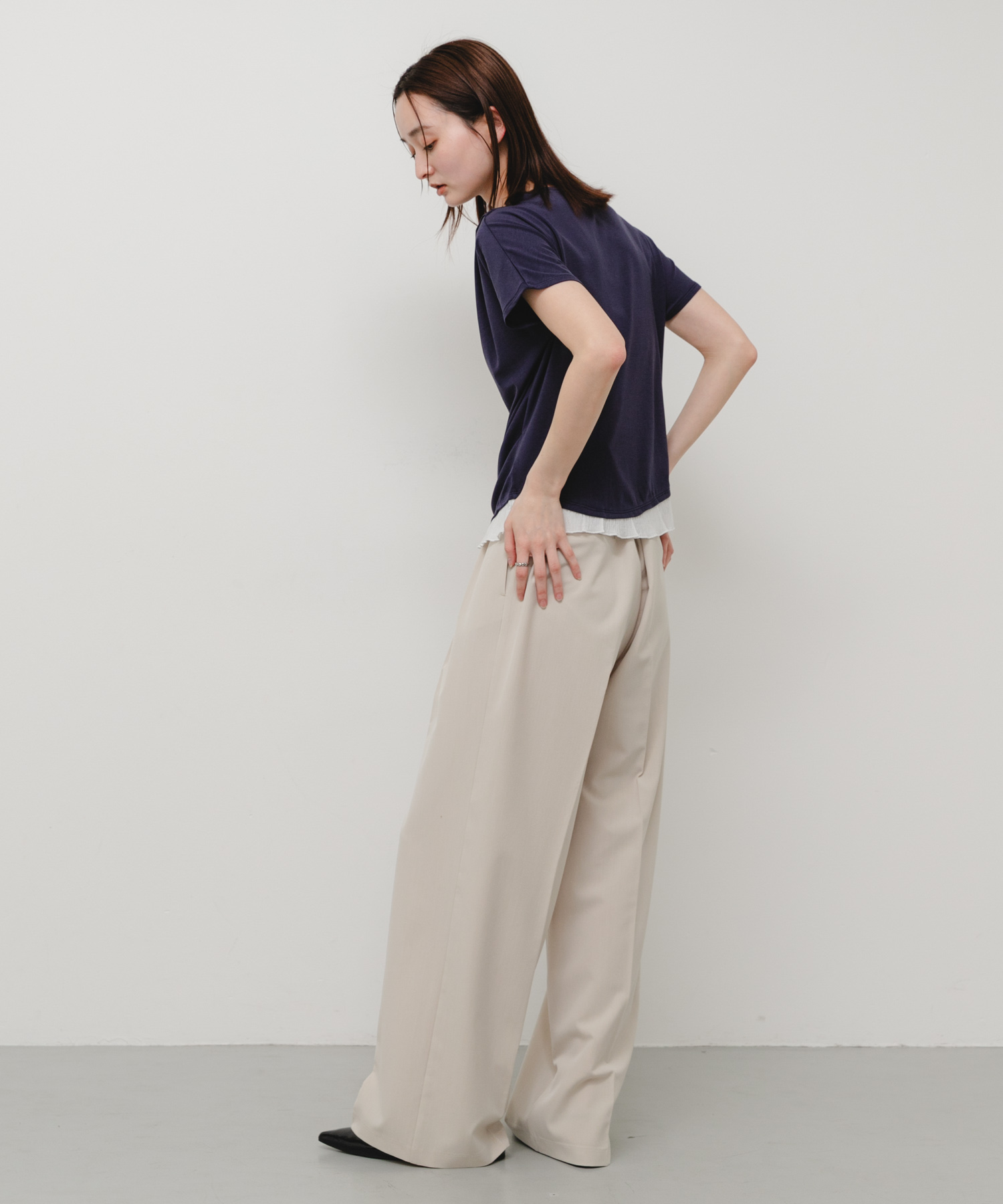 身長：169cm サイズ：one