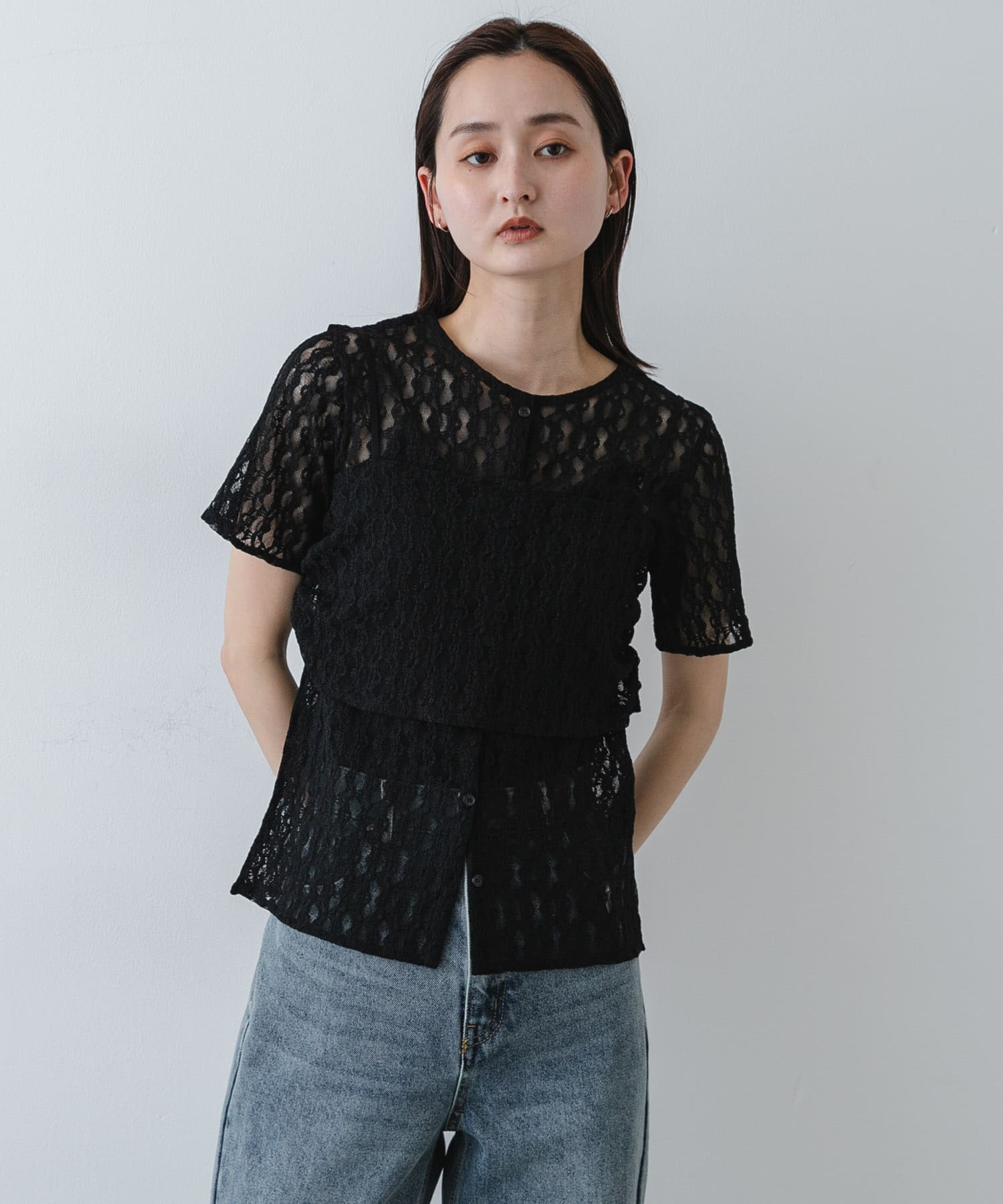 身長：169cm サイズ：one