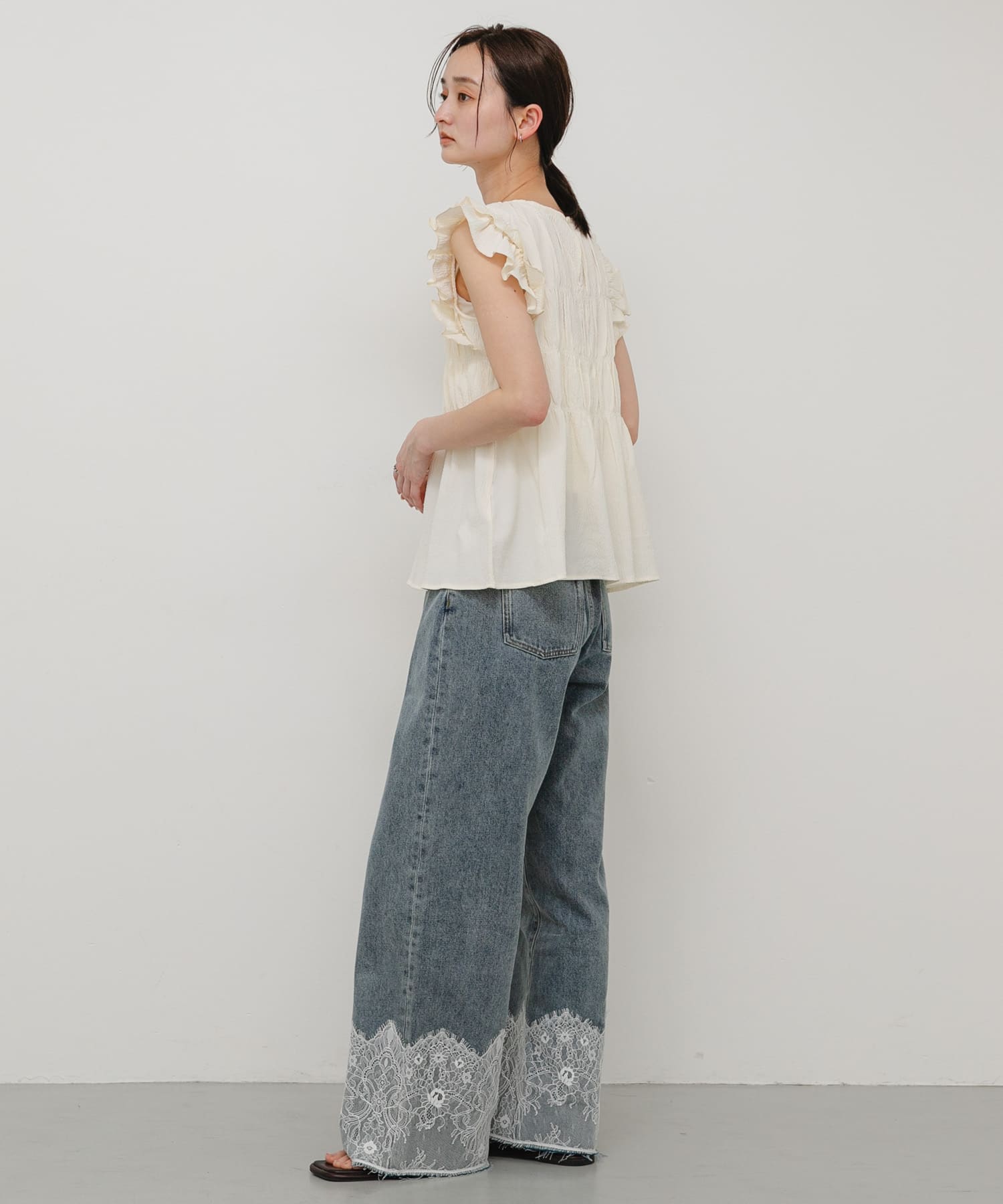 身長：169cm サイズ：one
