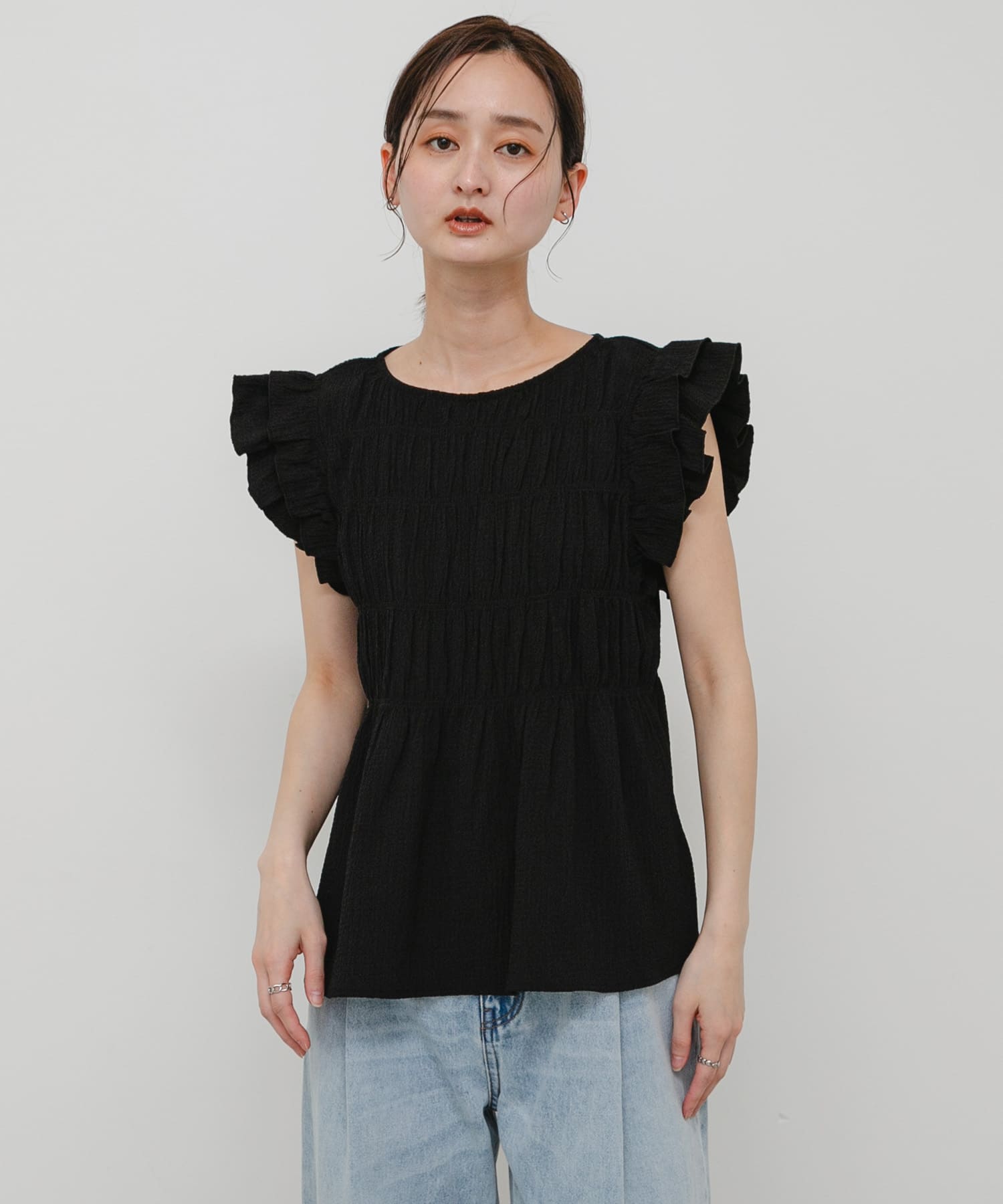 身長：169cm サイズ：one