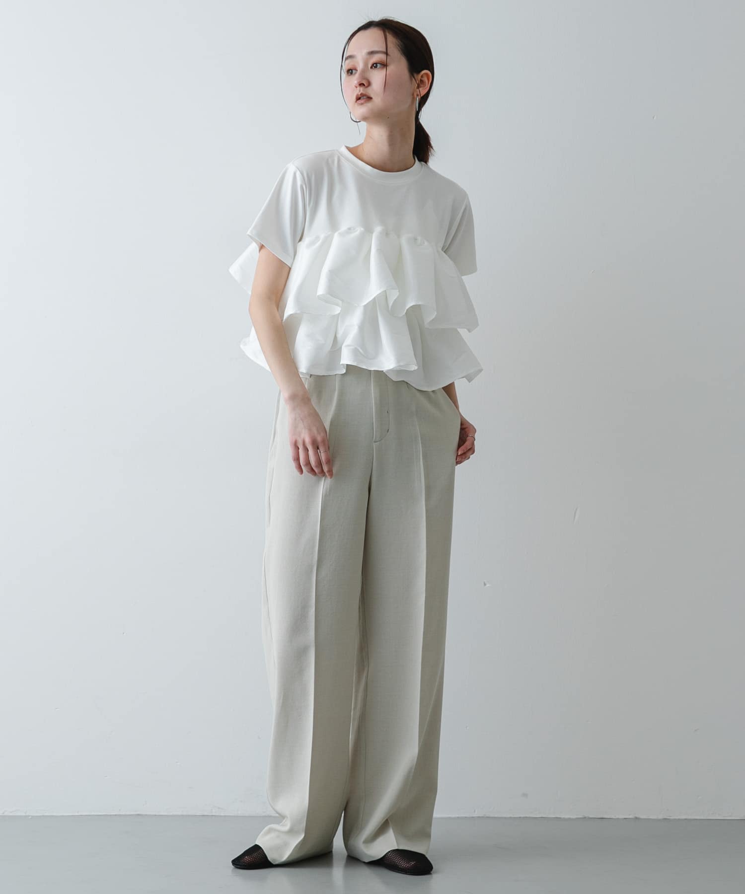 身長：169cm サイズ：one