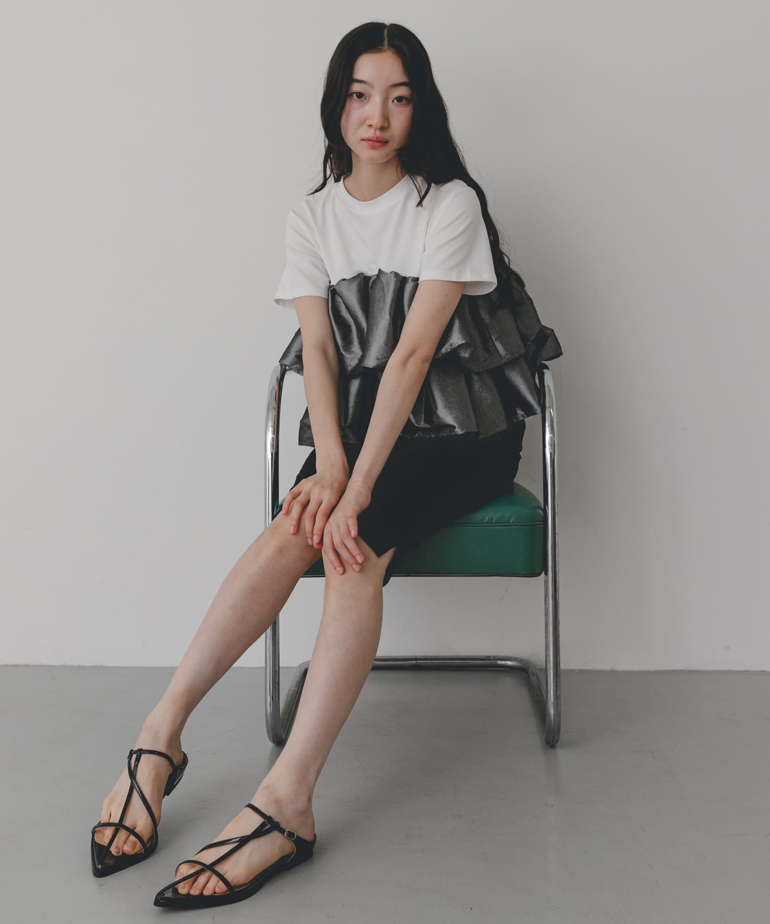 身長：164cm サイズ：one