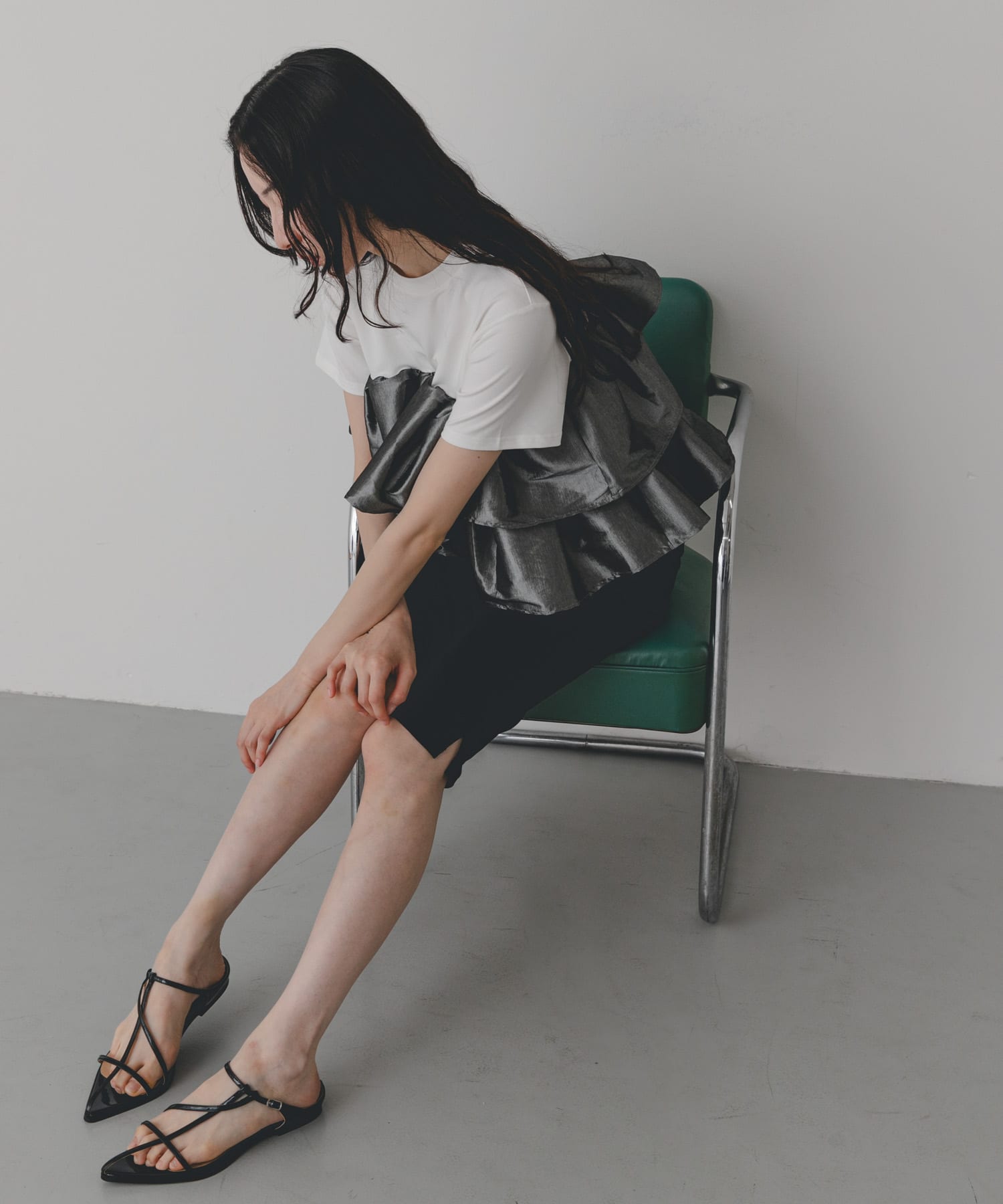 身長：164cm サイズ：one