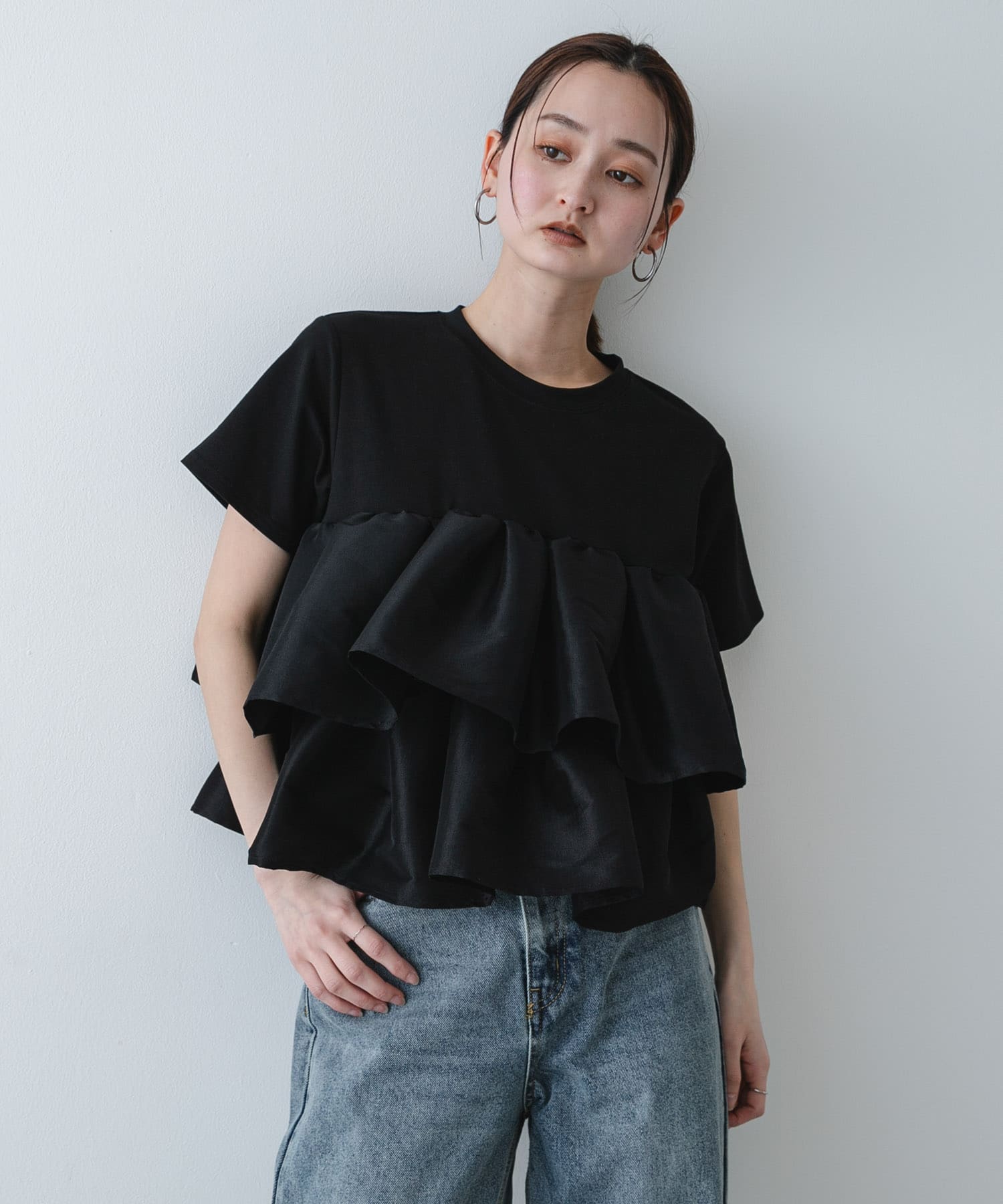 身長：169cm サイズ：one