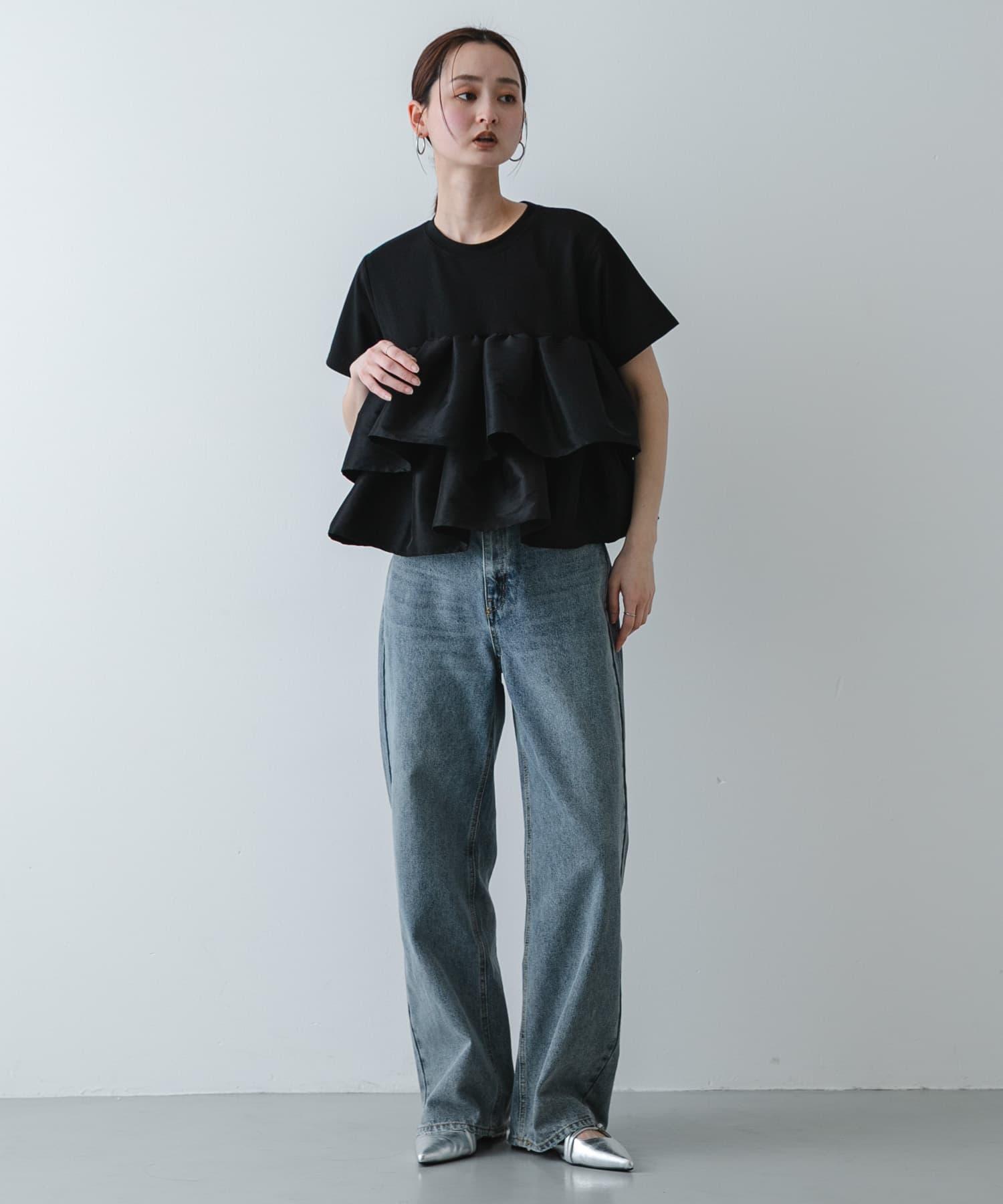 身長：169cm サイズ：one