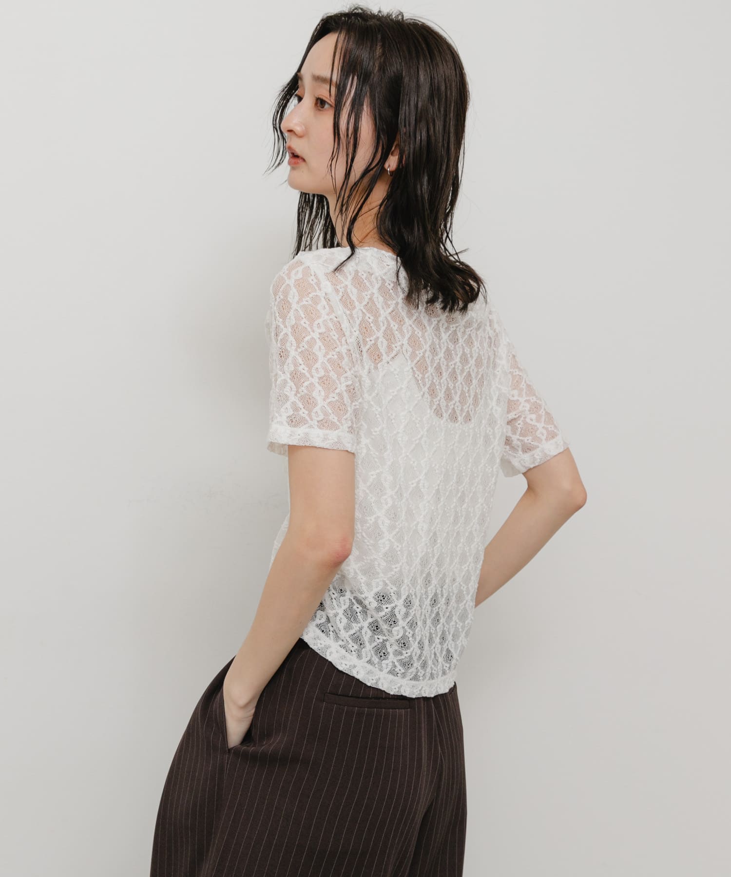 身長：169cm サイズ：one