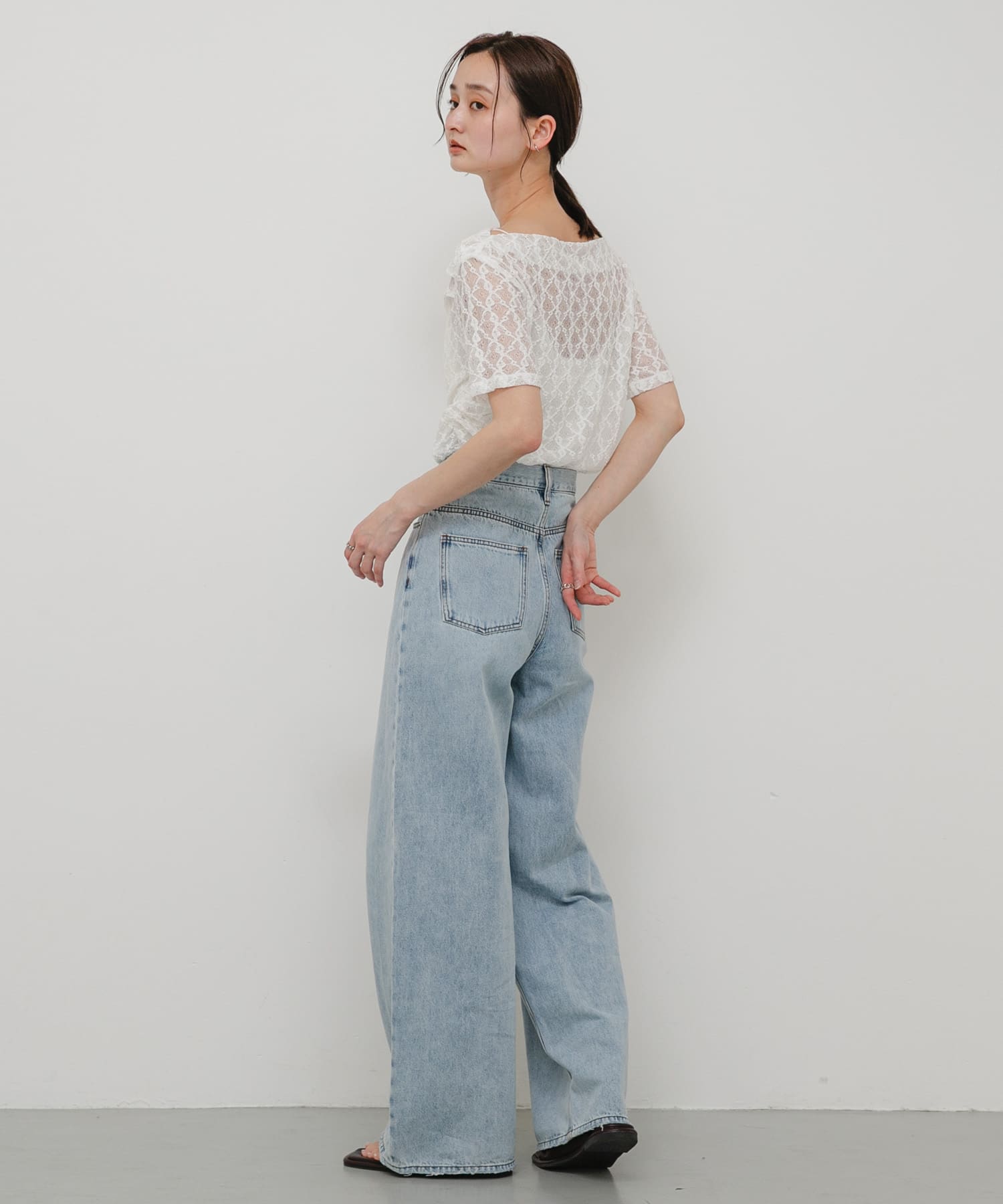 身長：169cm サイズ：one