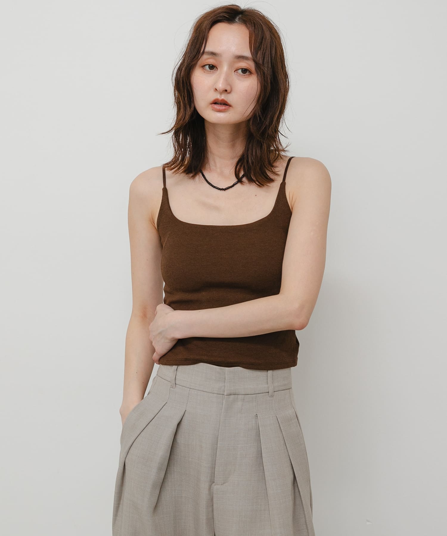 身長：169cm サイズ：one