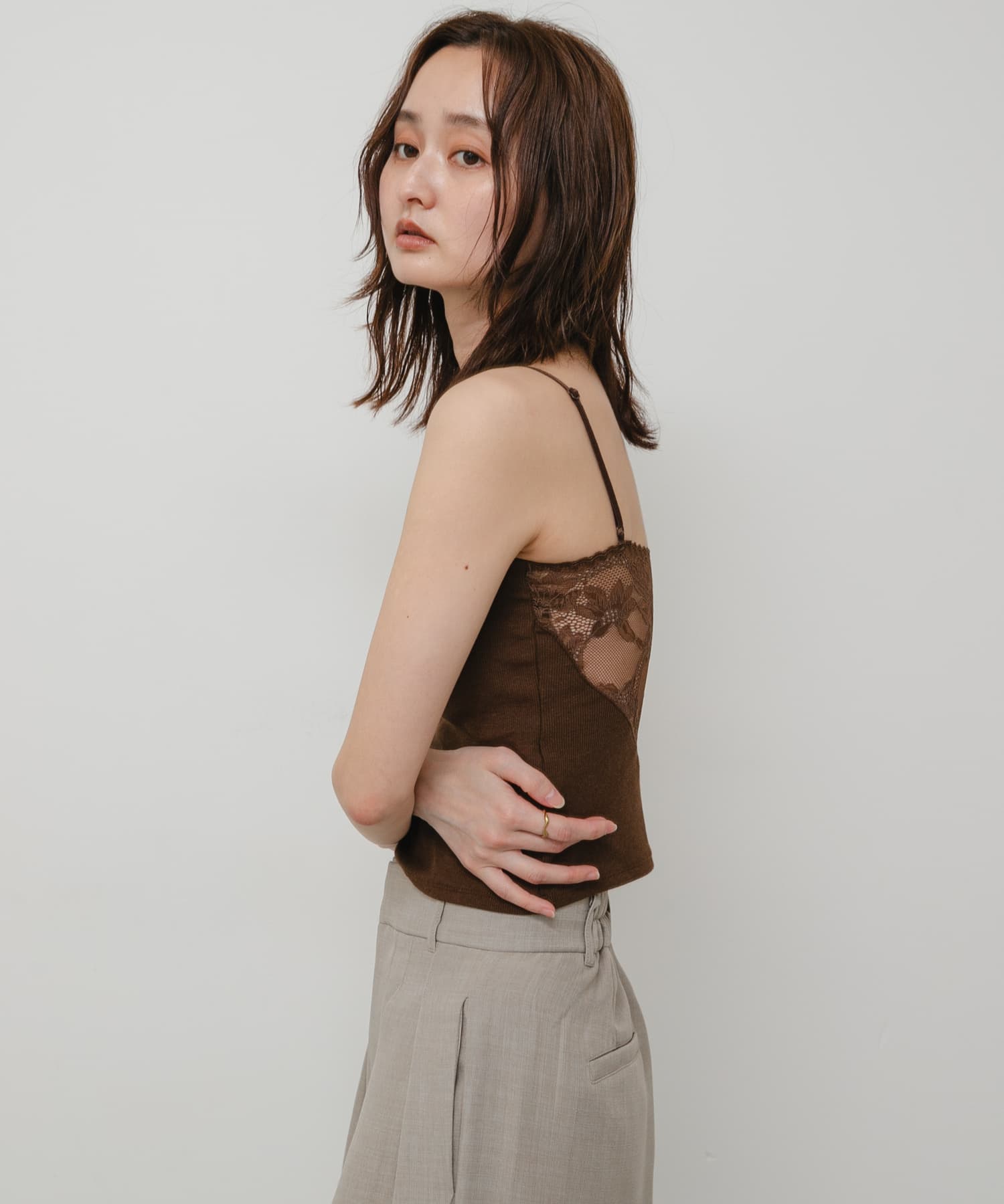 身長：169cm サイズ：one