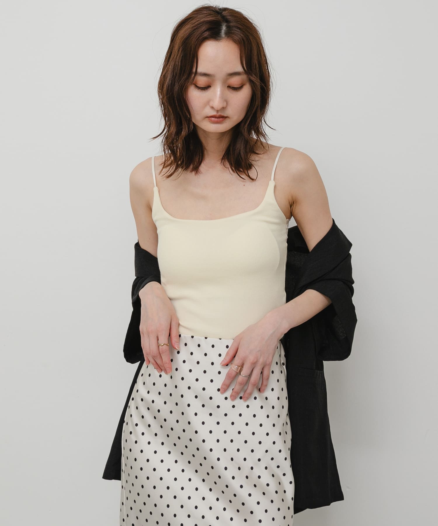 身長：169cm サイズ：one