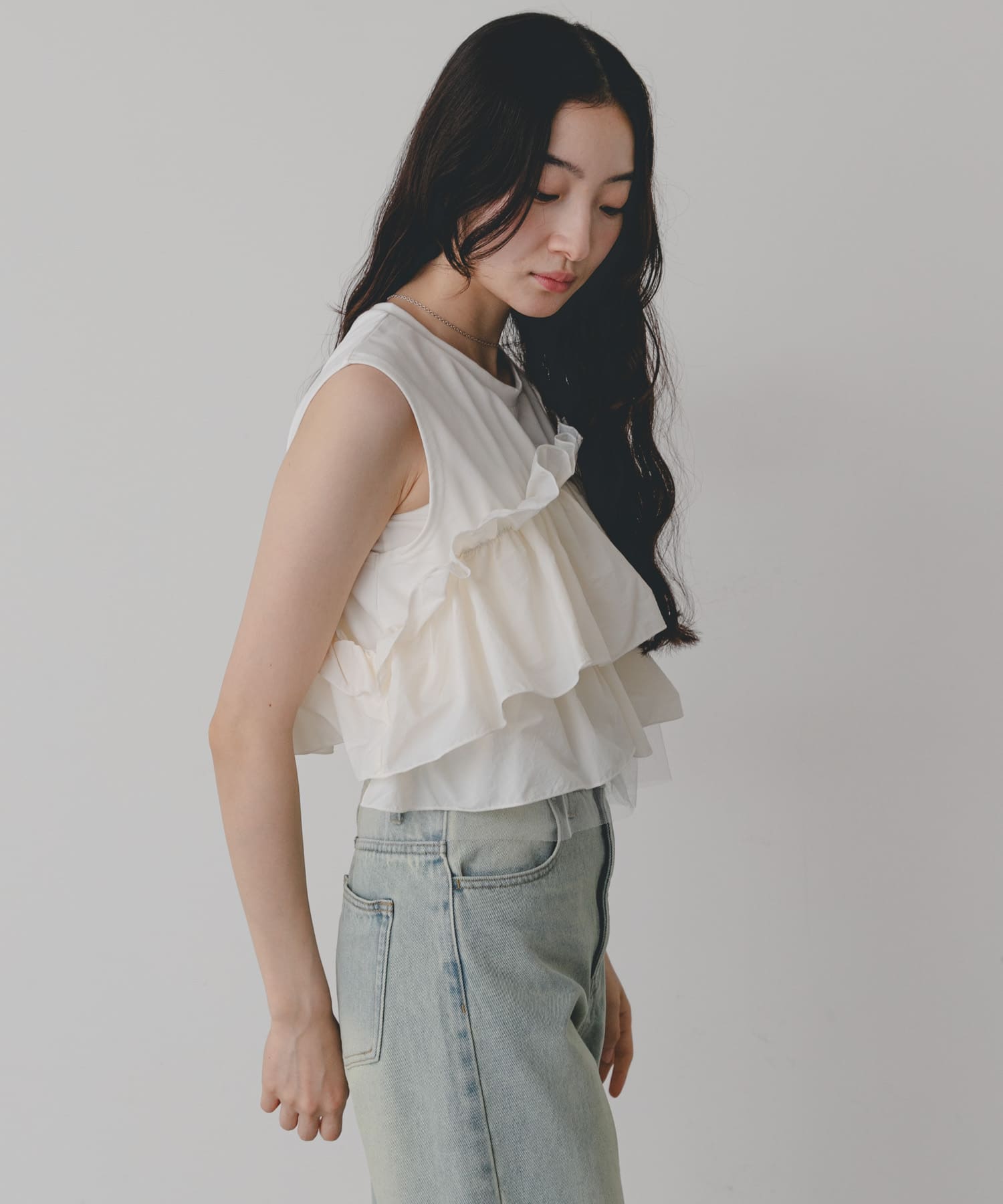 身長：164cm サイズ：one