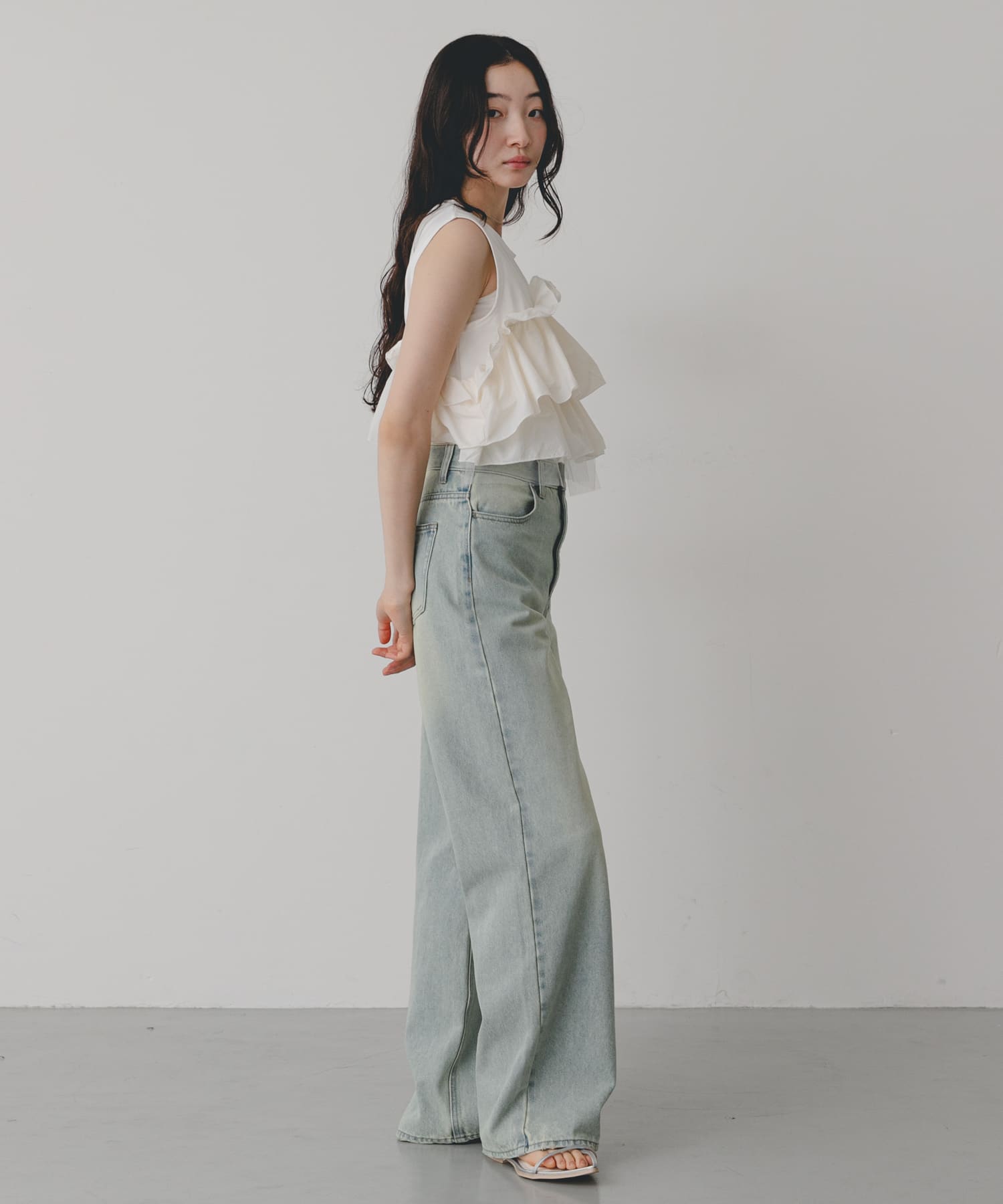 身長：164cm サイズ：one