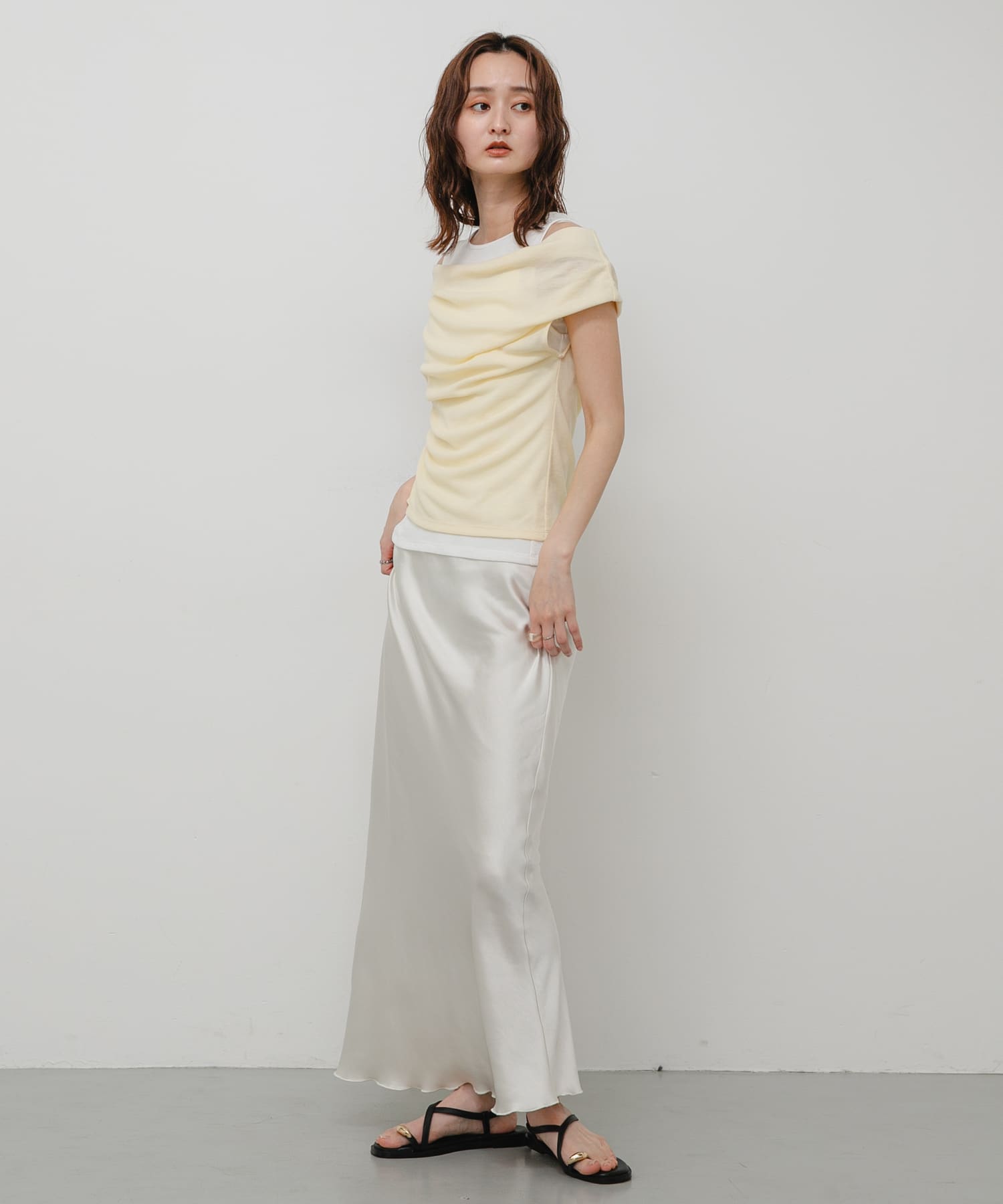 身長：169cm サイズ：one