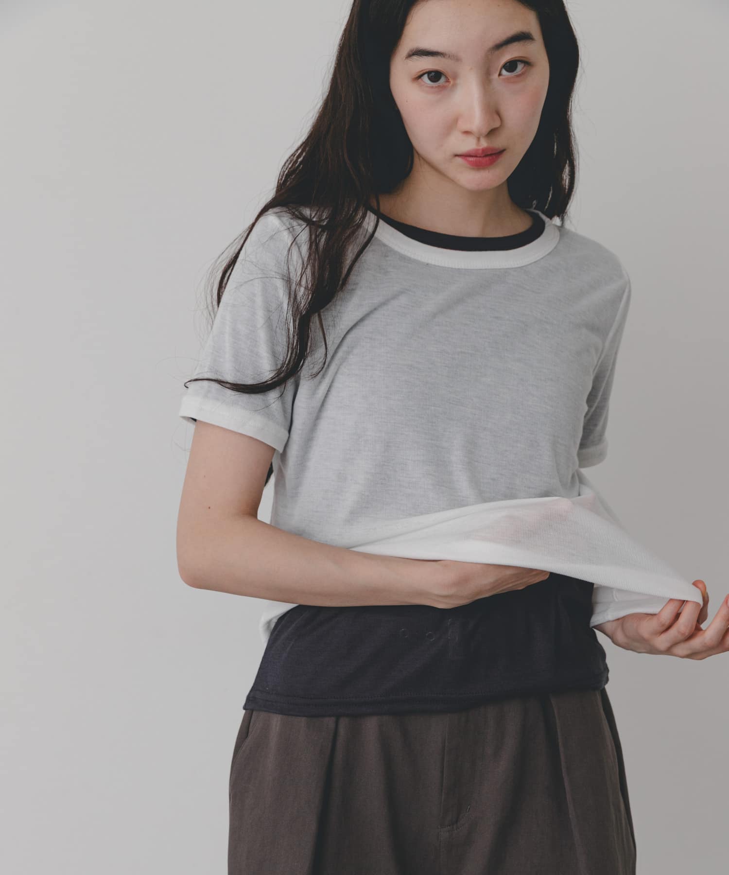 2pパックシアーTシャツ