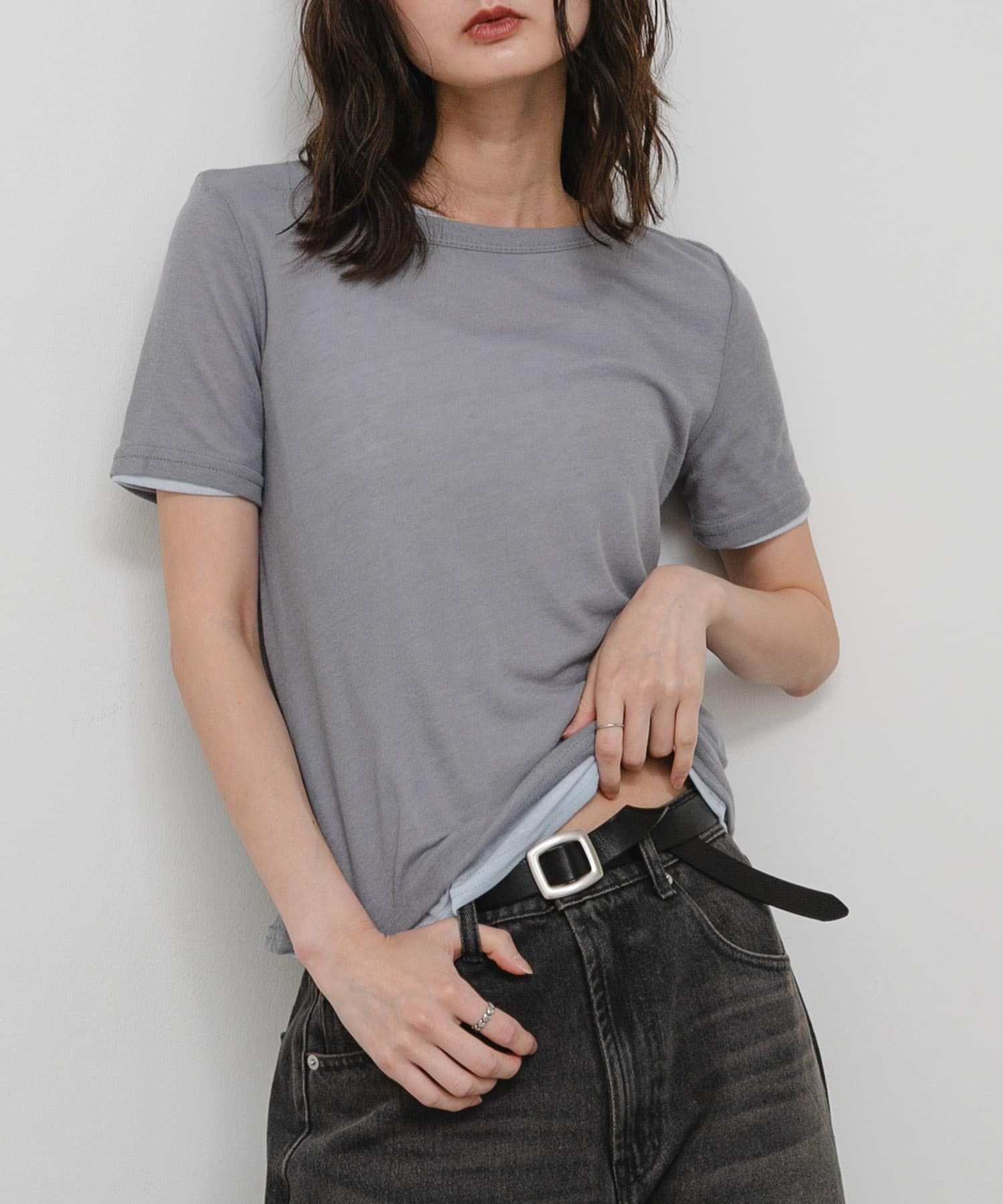 2pパックシアーTシャツ
