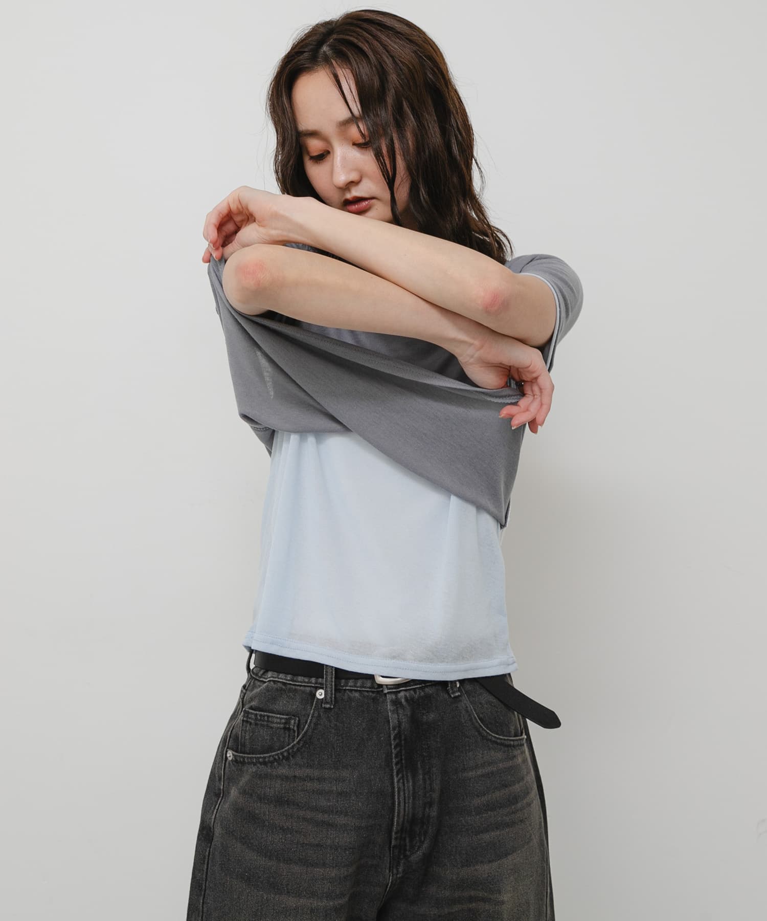 GRY×L.BLU