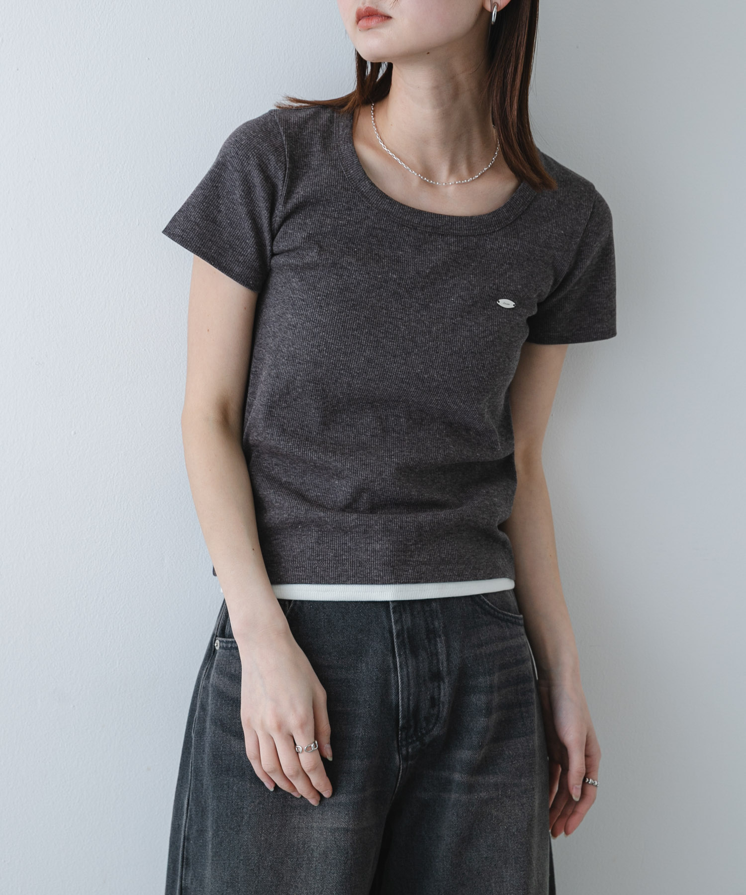 身長：169cm サイズ：one