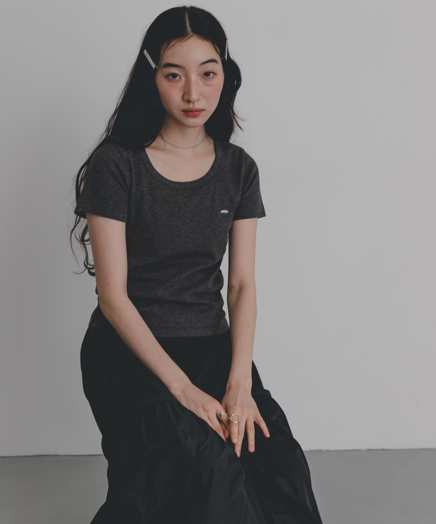 身長：164cm サイズ：one