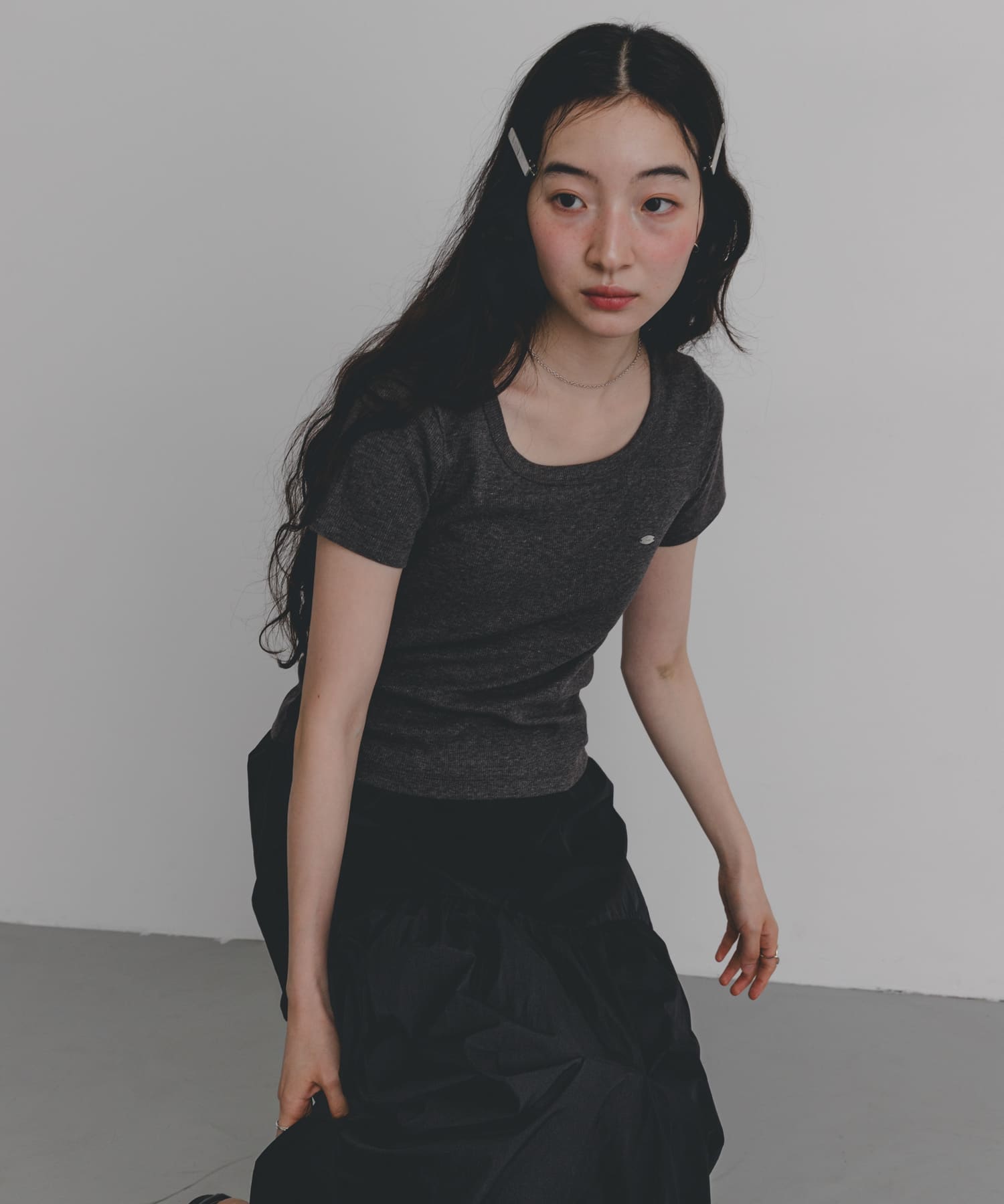 身長：164cm サイズ：one
