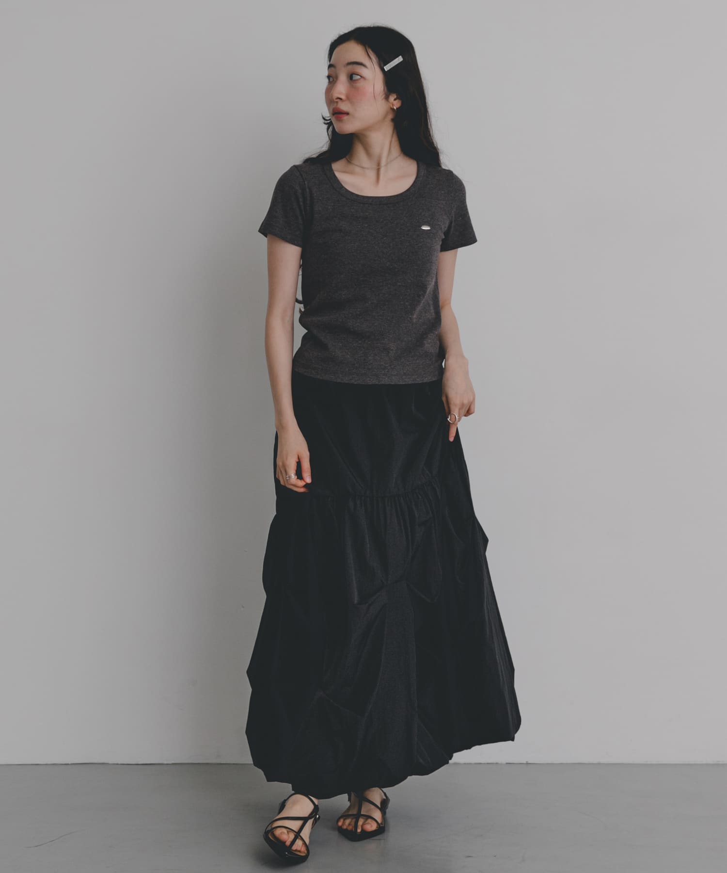 身長：164cm サイズ：one