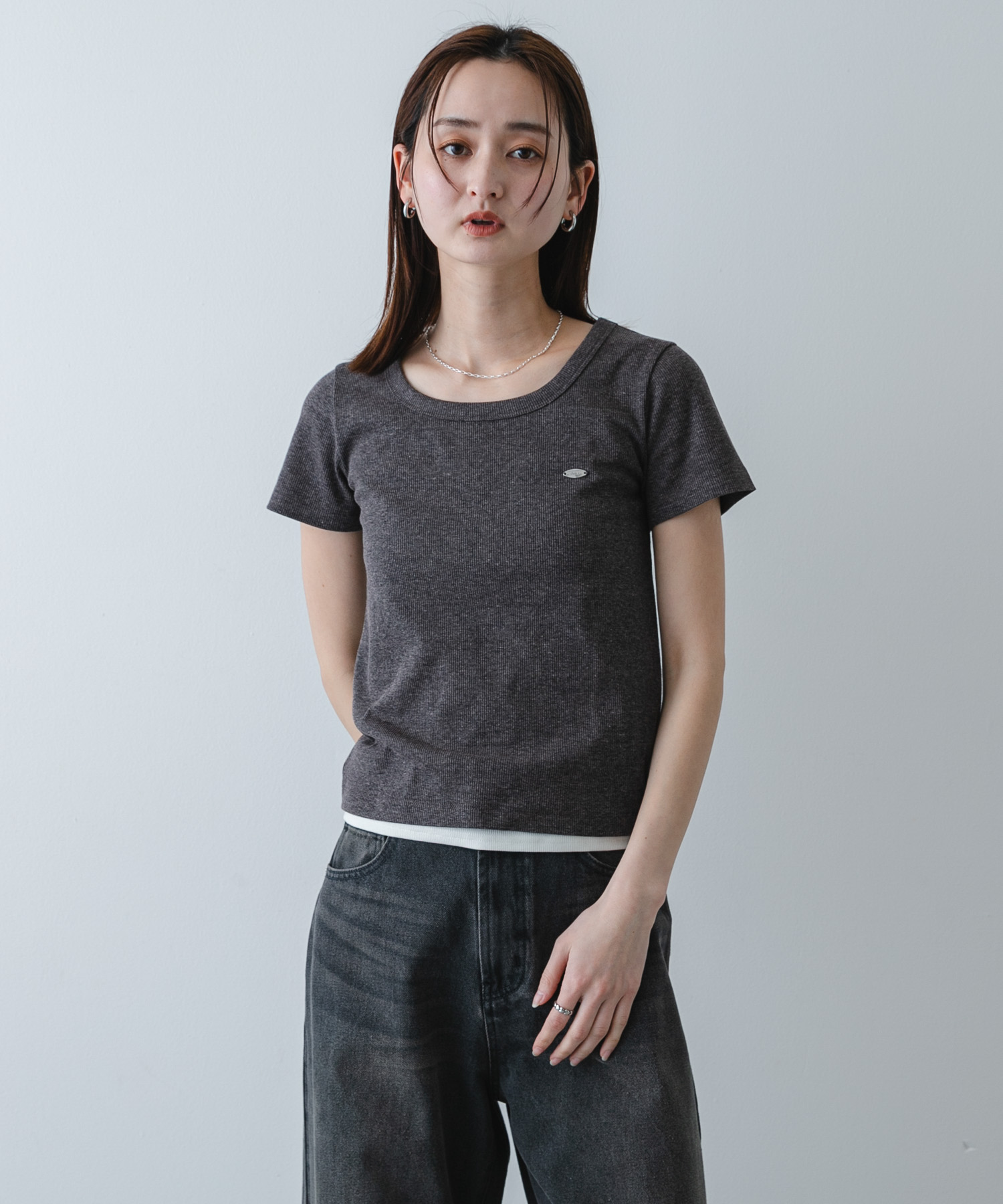 身長：169cm サイズ：one