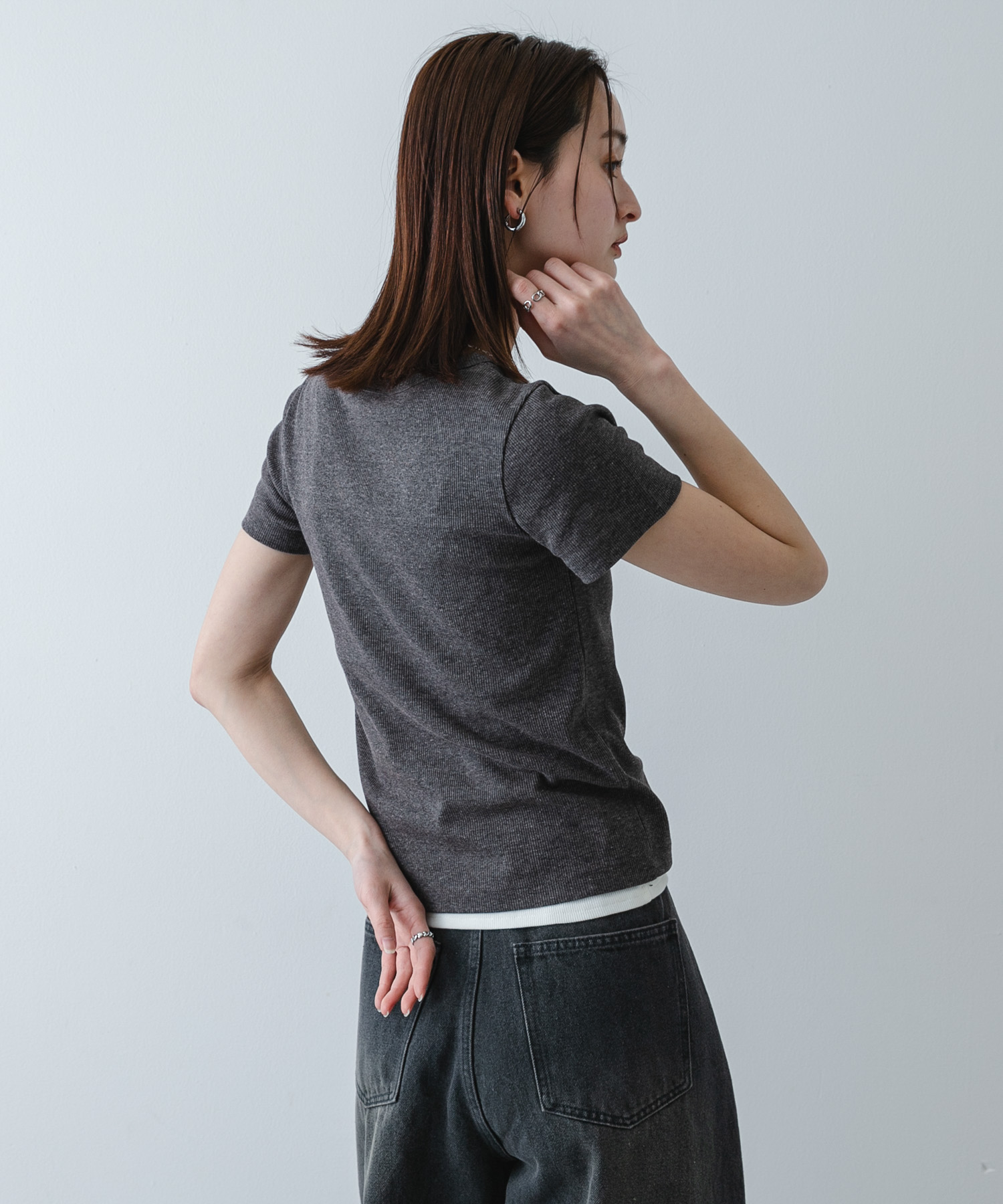 身長：169cm サイズ：one