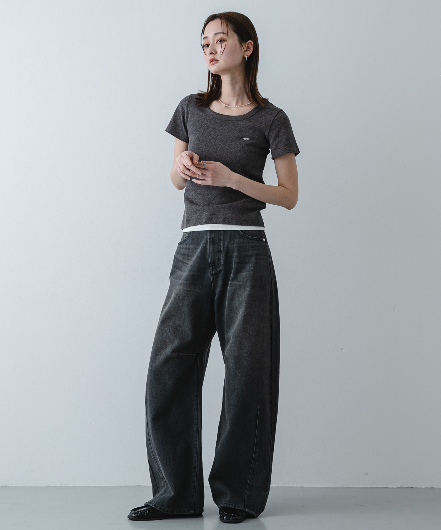 身長：169cm サイズ：one