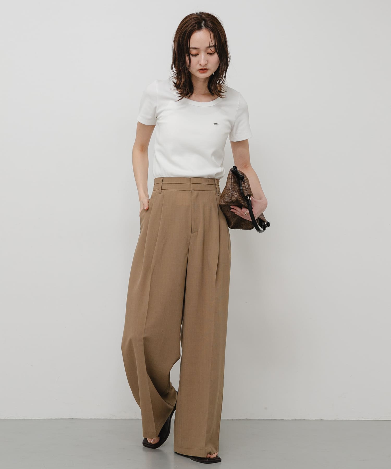 身長：169cm サイズ：one