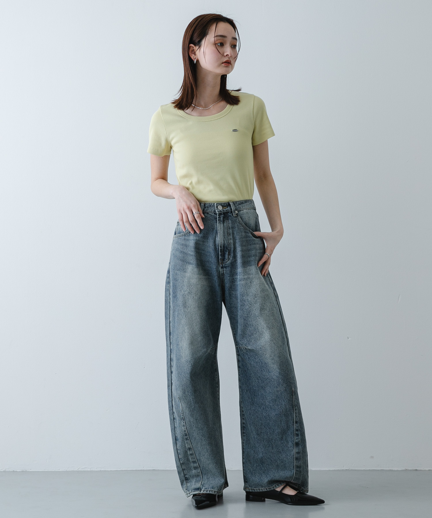 身長：169cm サイズ：one