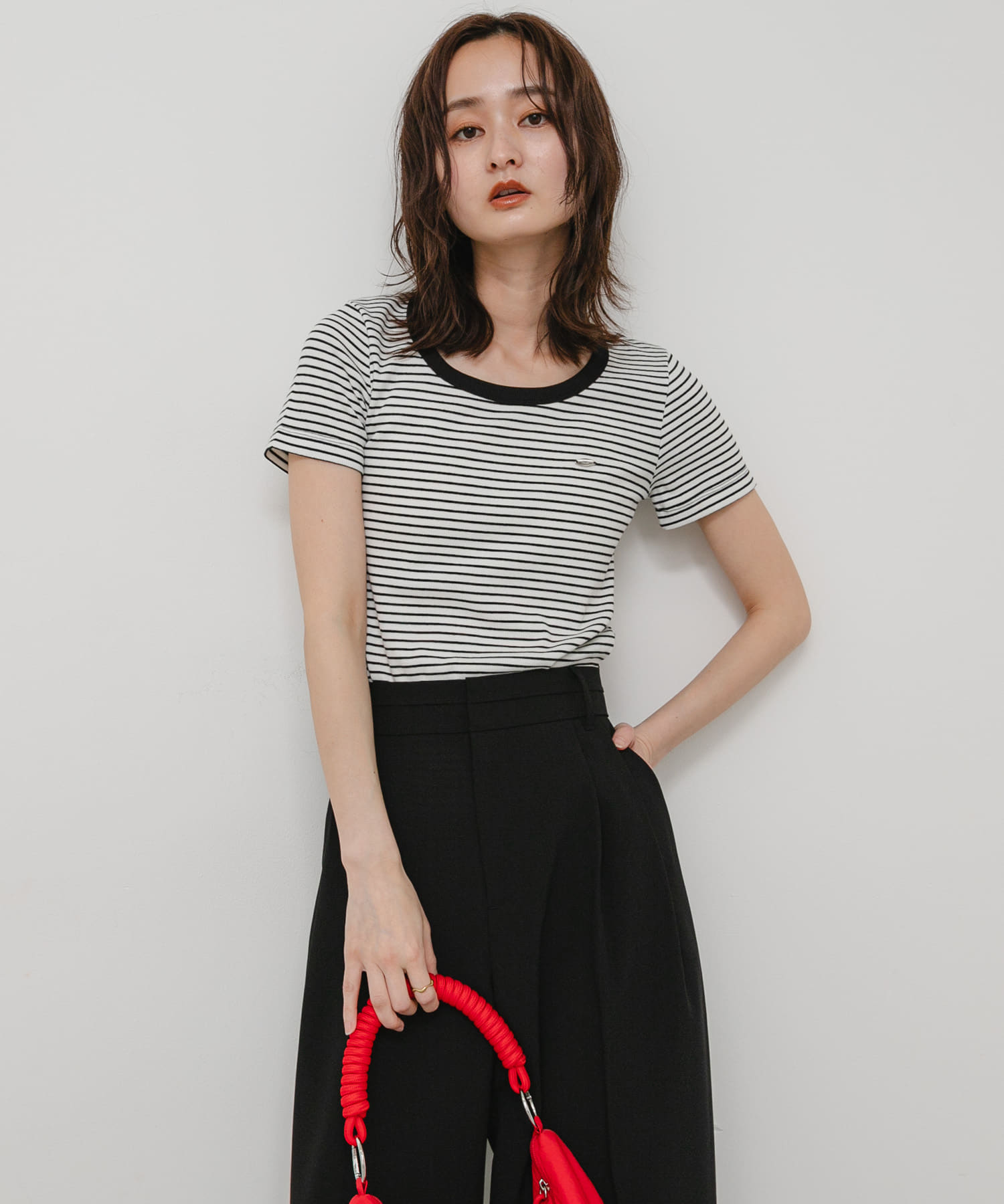 身長：169cm サイズ：one