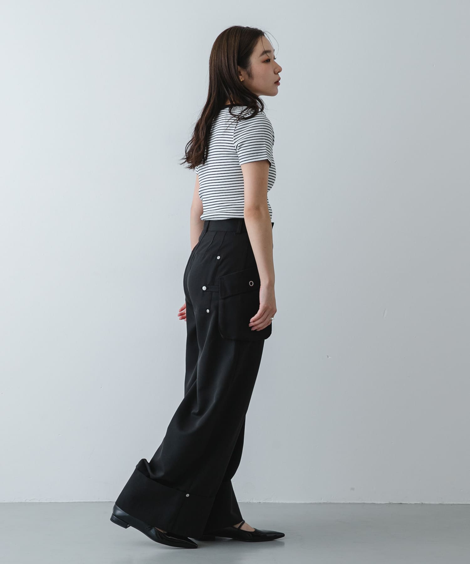 身長：158cm サイズ：one