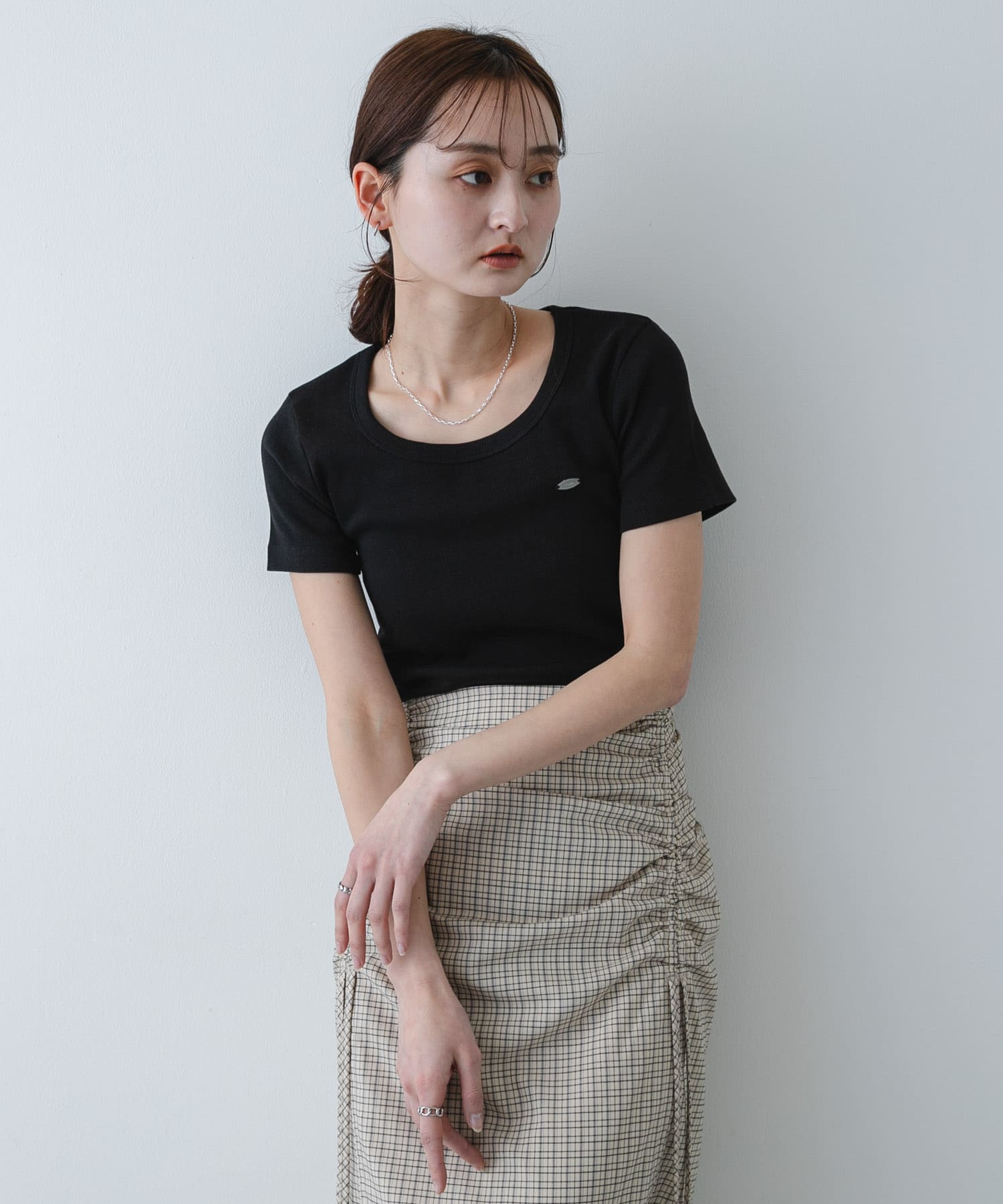 身長：169cm サイズ：one