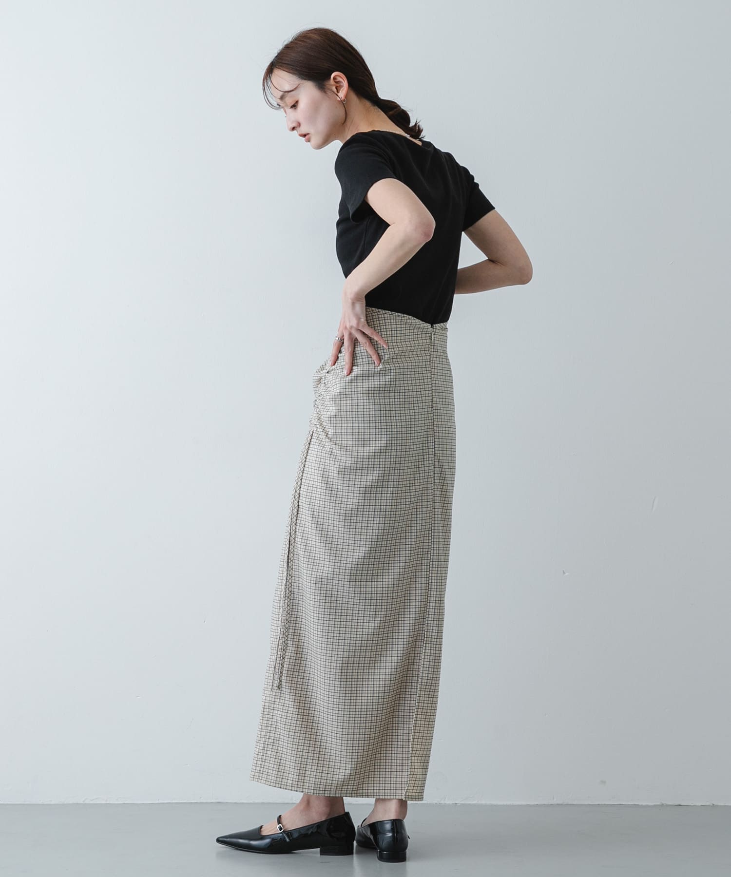 身長：169cm サイズ：one