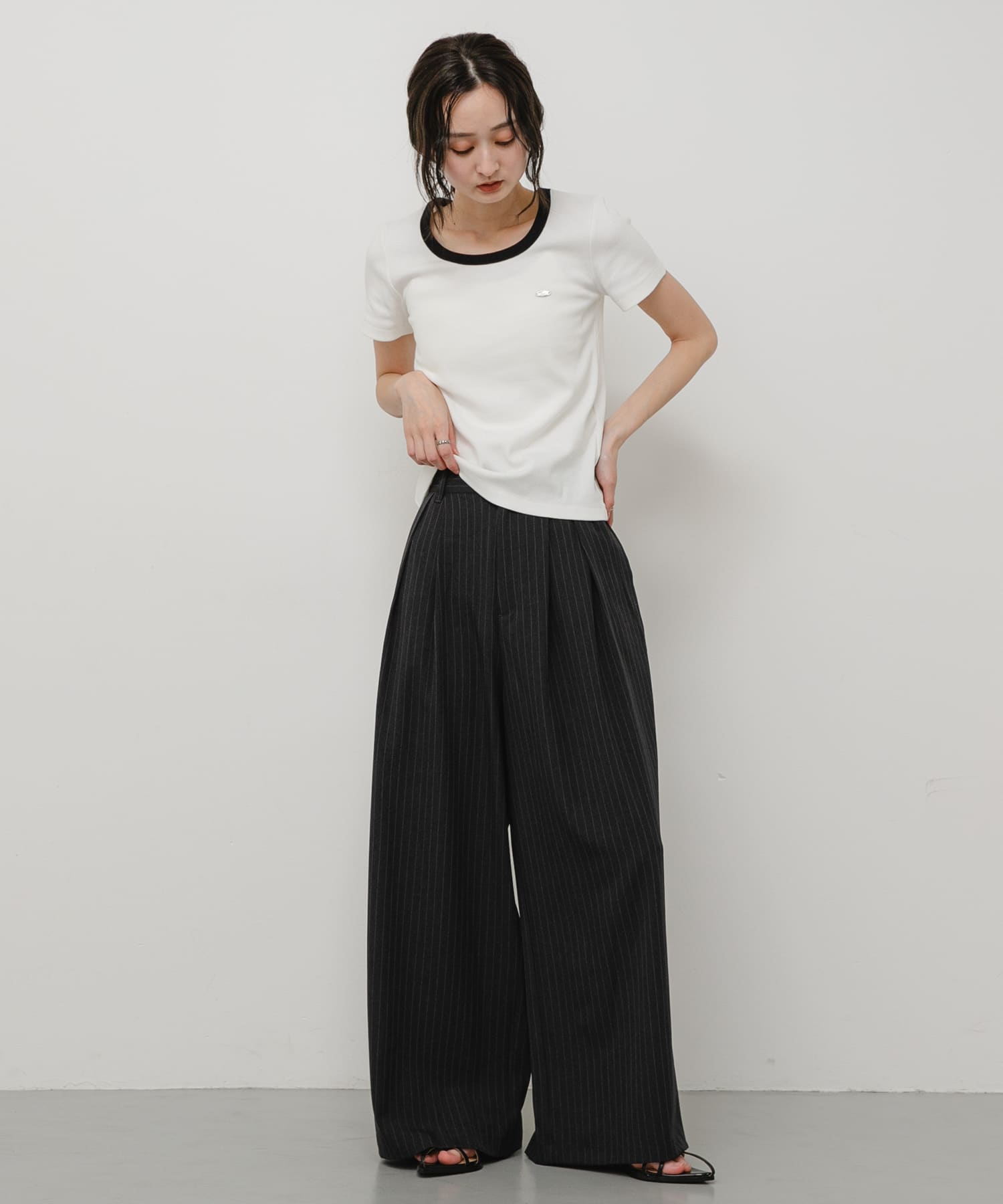 身長：169cm サイズ：one